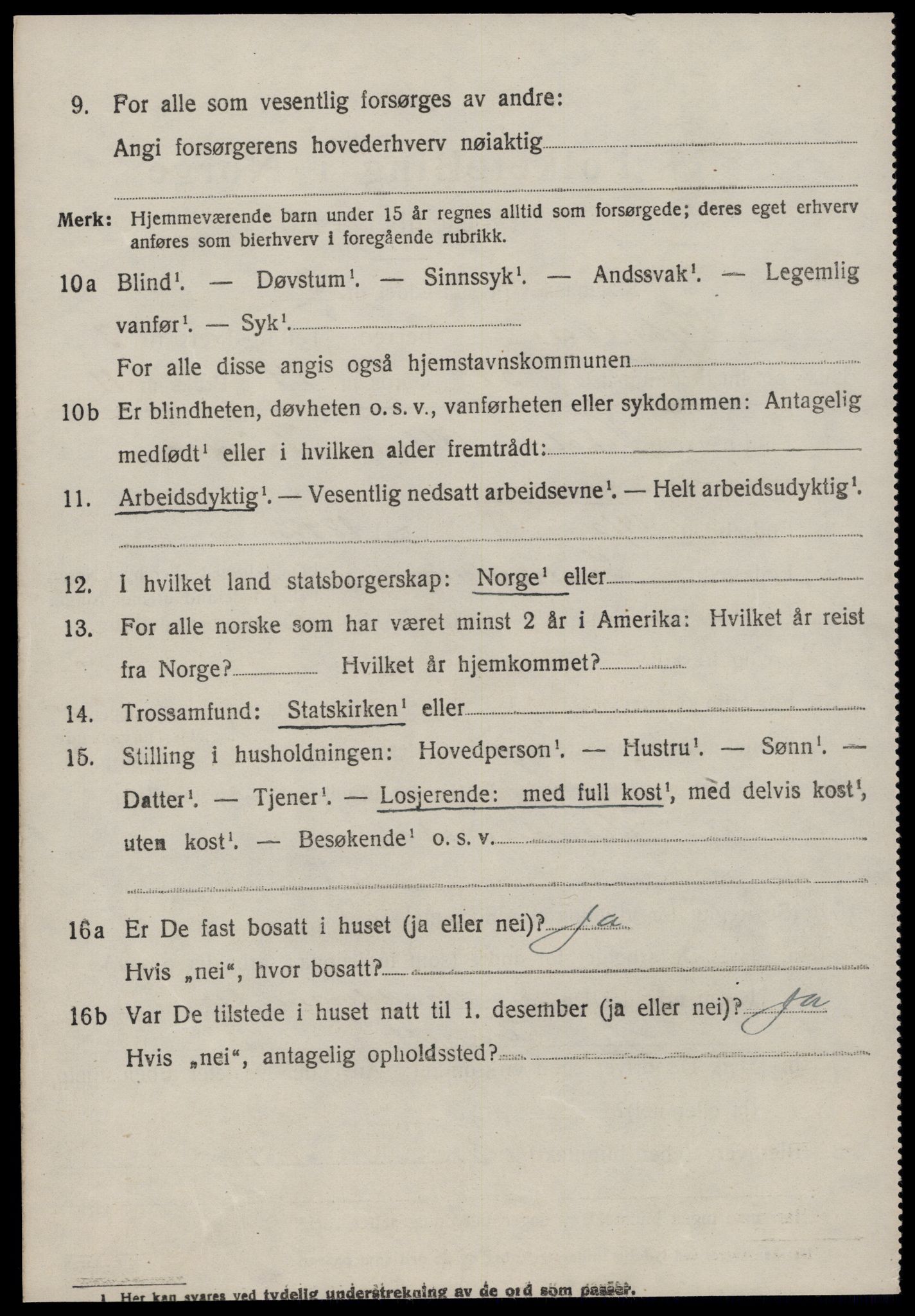 SAT, 1920 census for Sykkylven, 1920, p. 2730