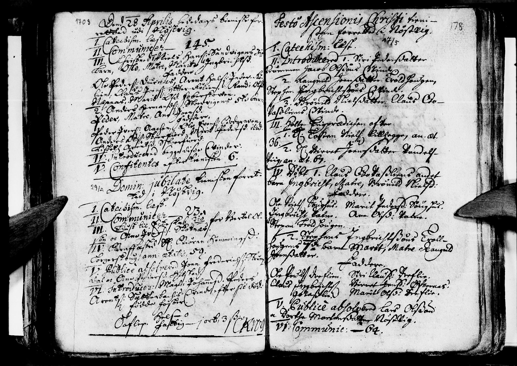 Ministerialprotokoller, klokkerbøker og fødselsregistre - Nordland, AV/SAT-A-1459/814/L0220: Parish register (official) no. 814A01, 1677-1717, p. 178