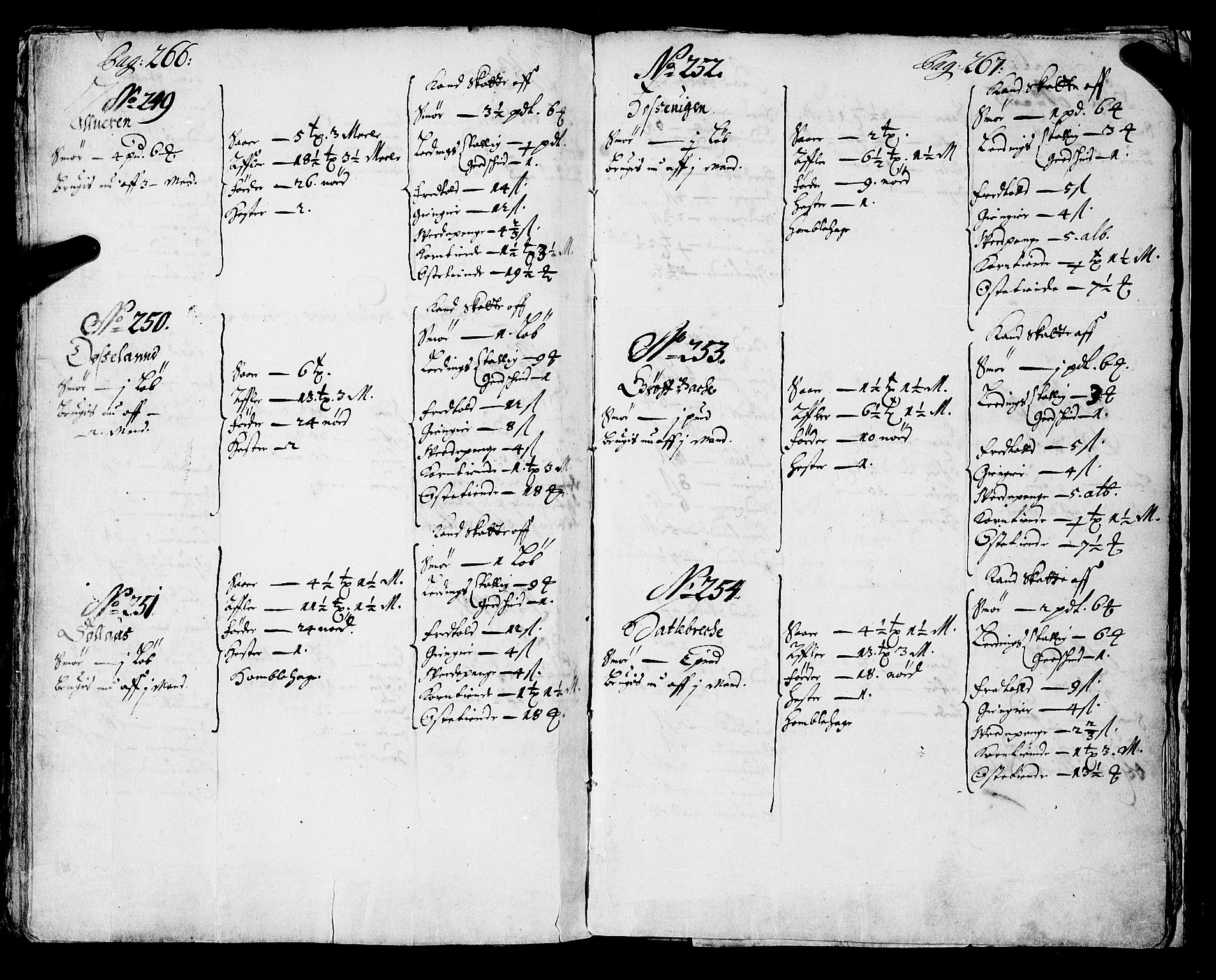 Rentekammeret inntil 1814, Realistisk ordnet avdeling, AV/RA-EA-4070/N/Nb/Nba/L0043: Sunnfjord fogderi, 1667, p. 266-267