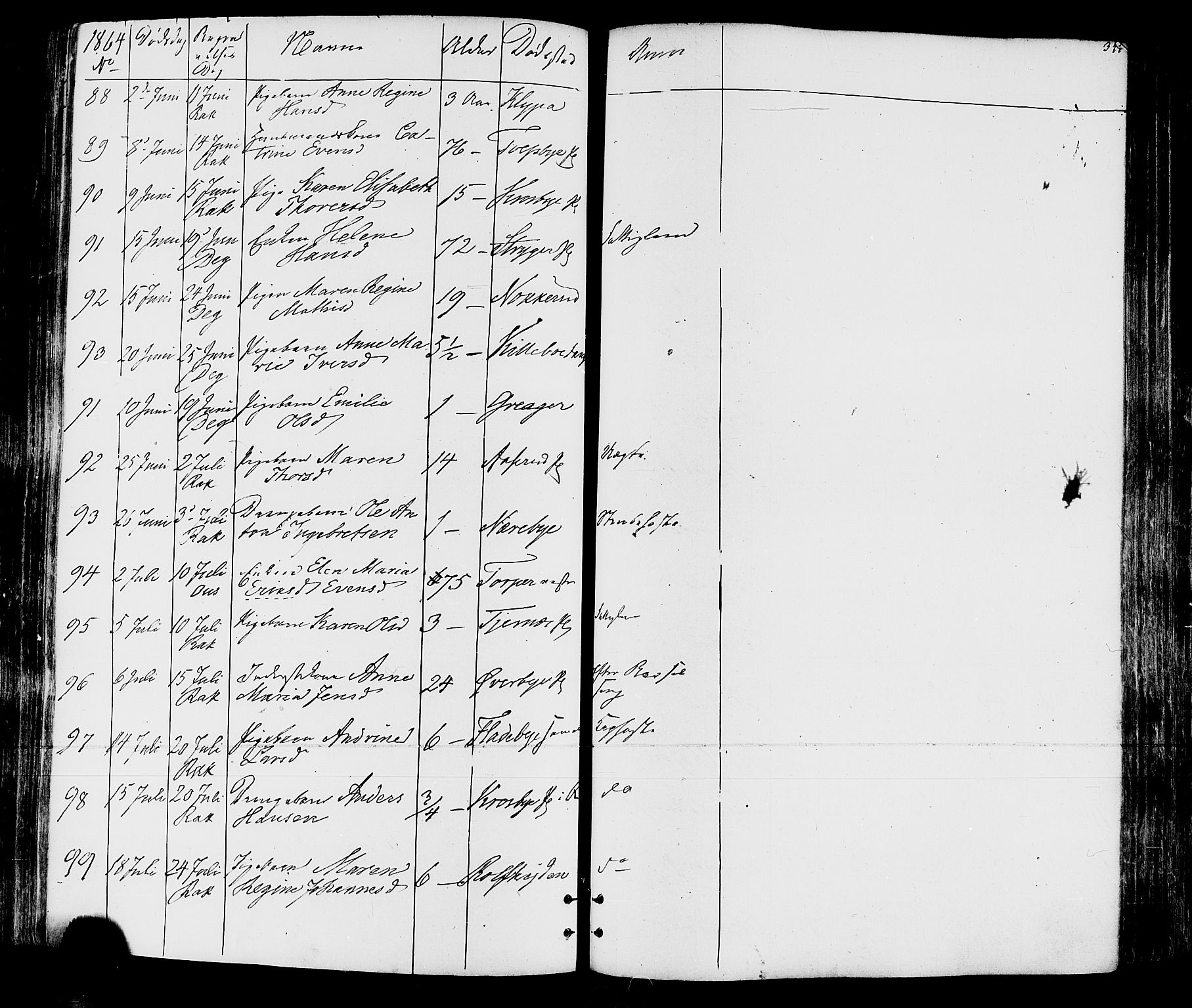 Rakkestad prestekontor Kirkebøker, AV/SAO-A-2008/F/Fa/L0011: Parish register (official) no. I 11, 1862-1877, p. 341