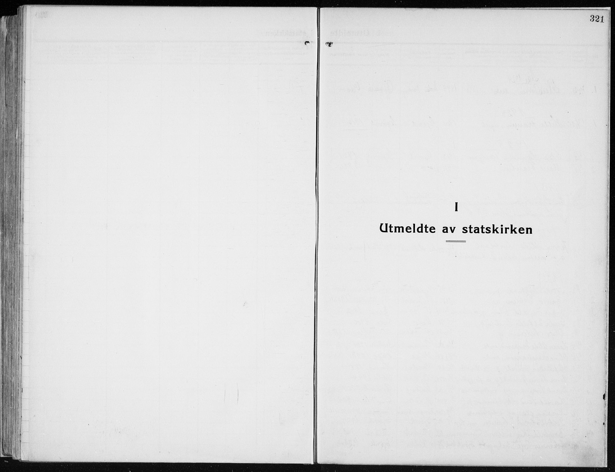Vardal prestekontor, SAH/PREST-100/H/Ha/Haa/L0015: Parish register (official) no. 15, 1923-1937, p. 321