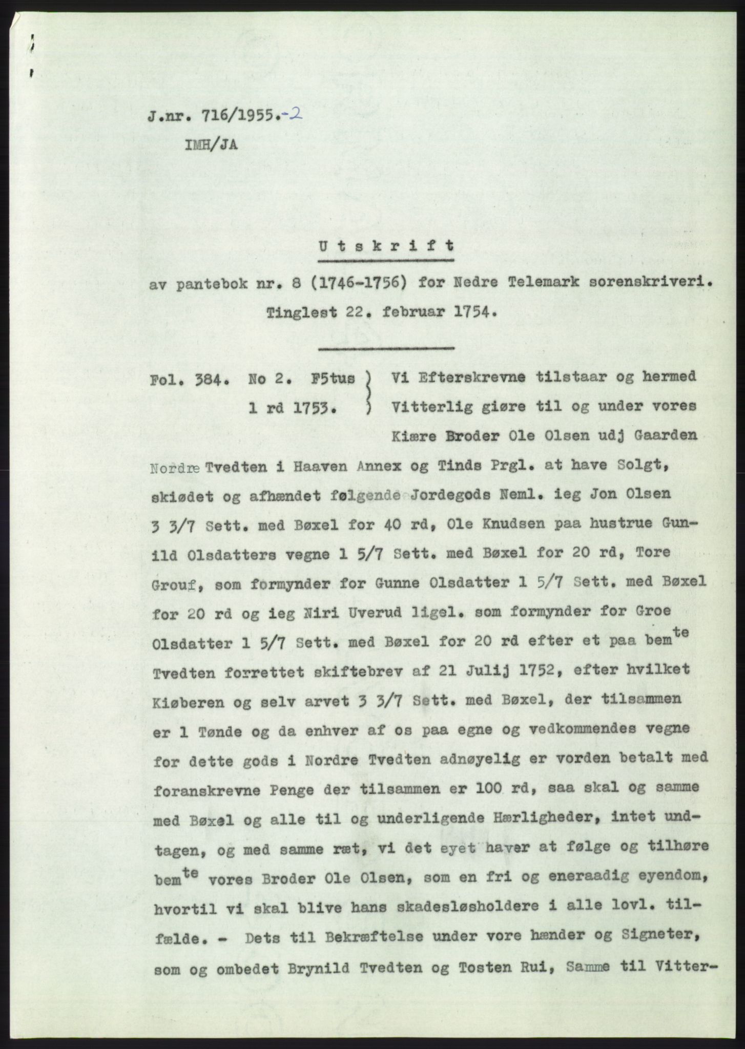 Statsarkivet i Kongsberg, SAKO/A-0001, 1955, p. 527