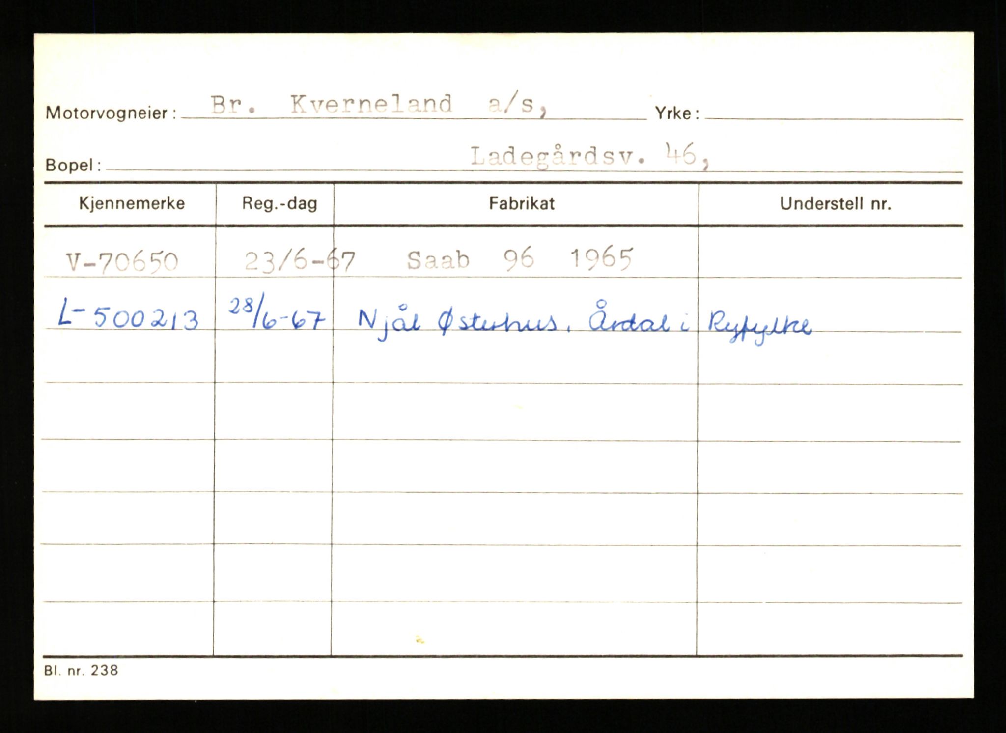 Stavanger trafikkstasjon, AV/SAST-A-101942/0/G/L0008: Registreringsnummer: 67519 - 84533, 1930-1971, p. 433