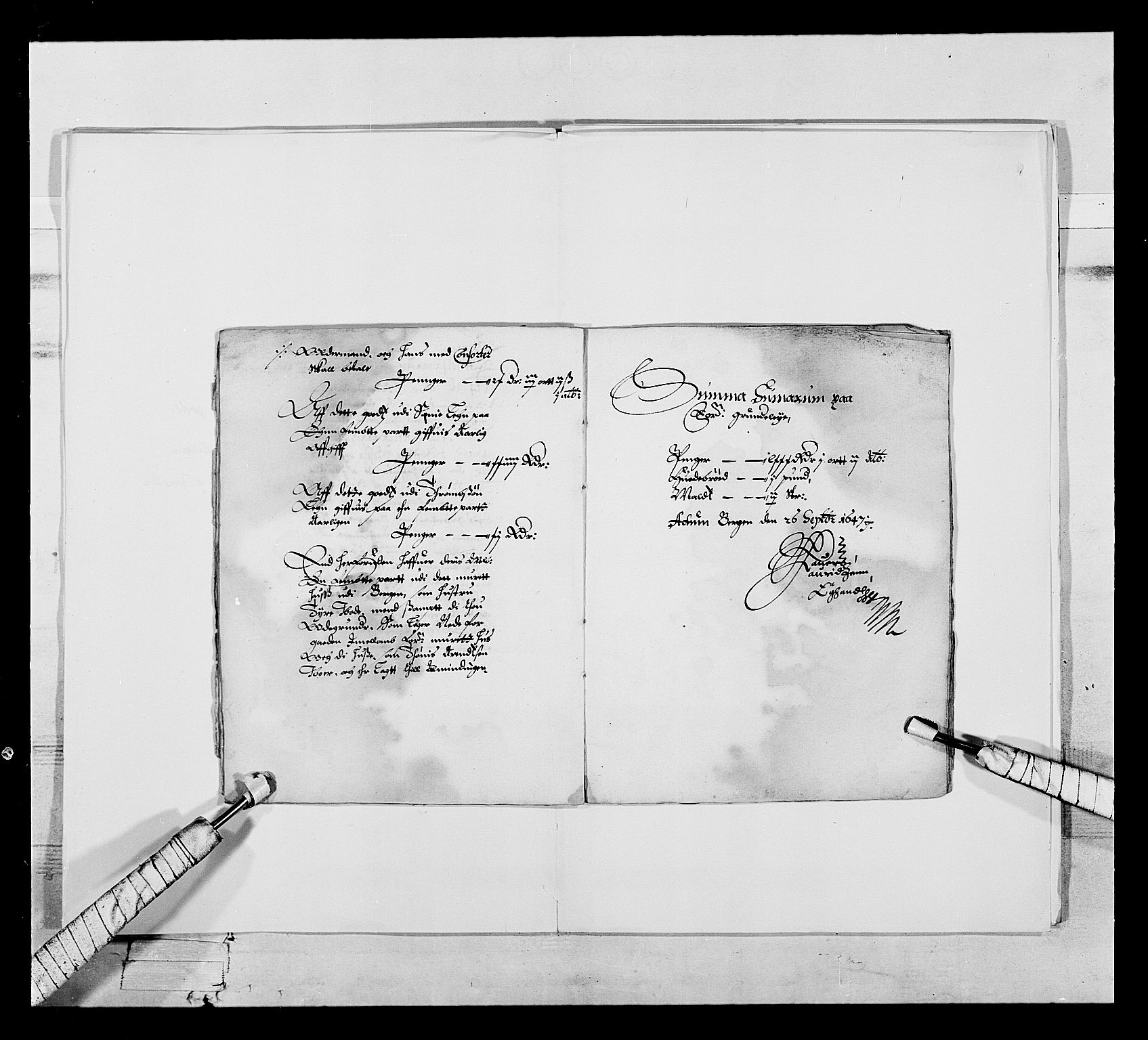 Stattholderembetet 1572-1771, AV/RA-EA-2870/Ek/L0020/0004: Jordebøker 1633-1658: / Adelsjordebøker innlevert mellom 1/5 1646 og 15/7 1648, 1646-1648, p. 15