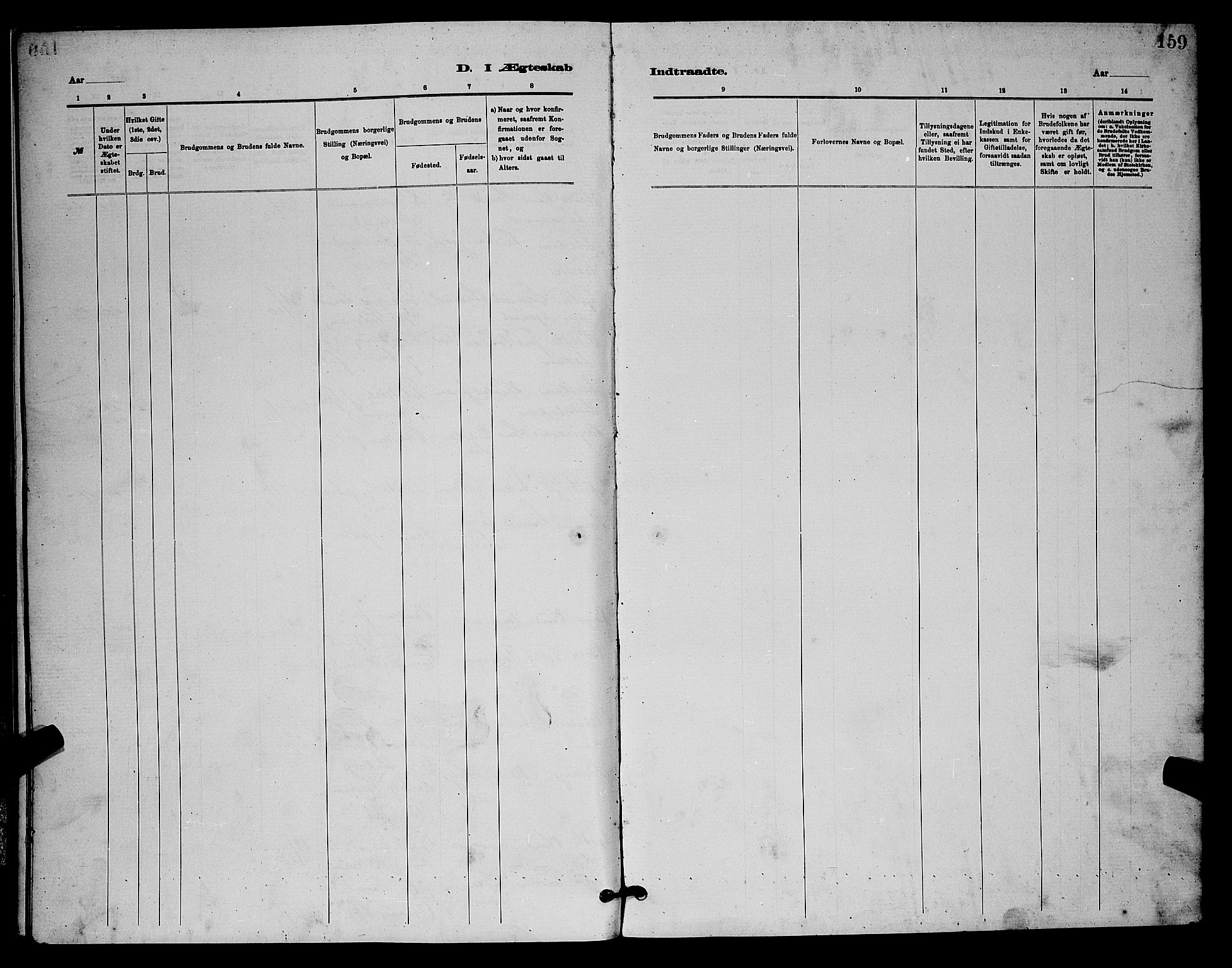 St. Johannes sokneprestkontor, SAST/A-101814/001/30/30BB/L0001: Parish register (copy) no. B 1, 1885-1897, p. 159