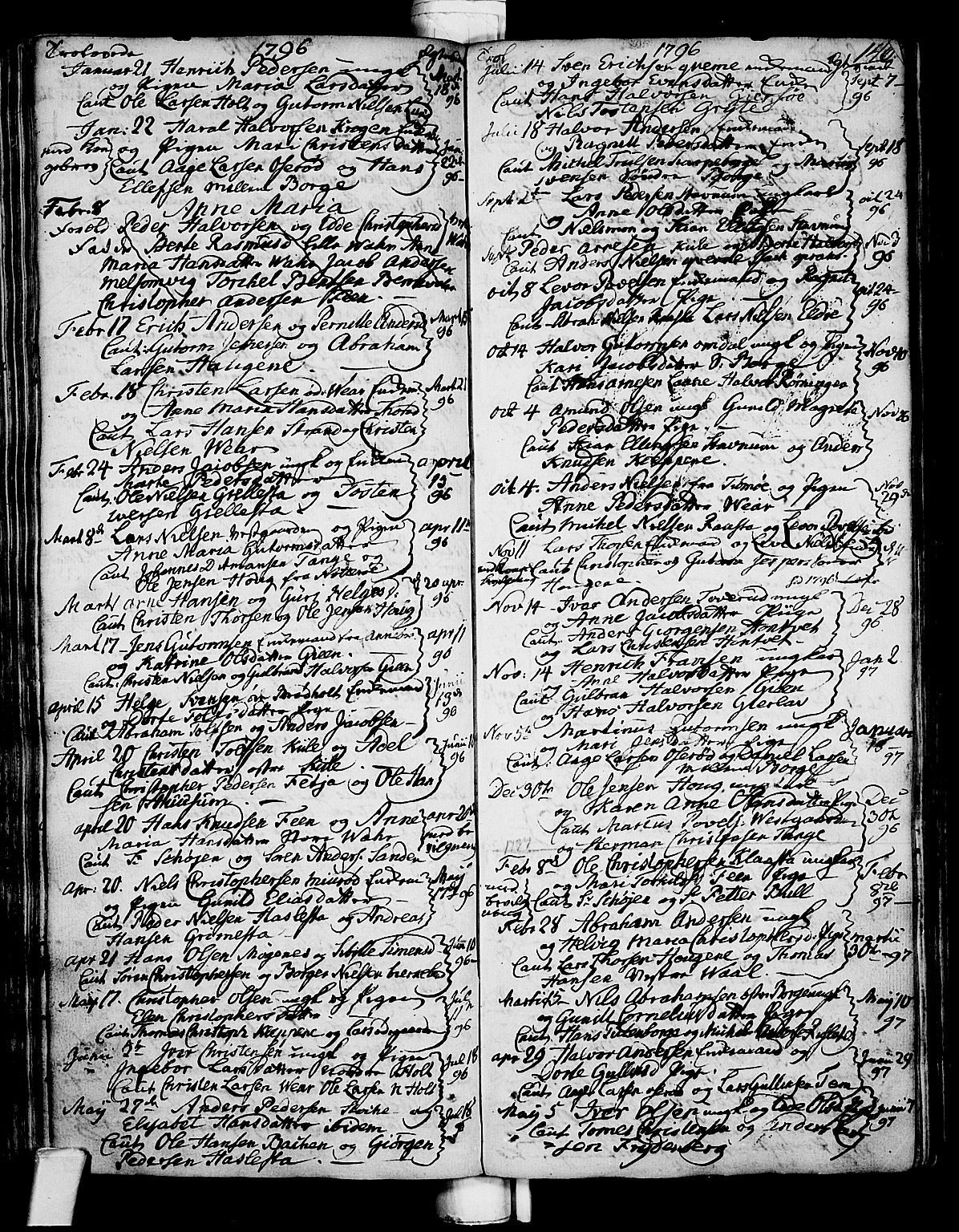 Stokke kirkebøker, SAKO/A-320/F/Fa/L0003: Parish register (official) no. I 3, 1771-1803, p. 146