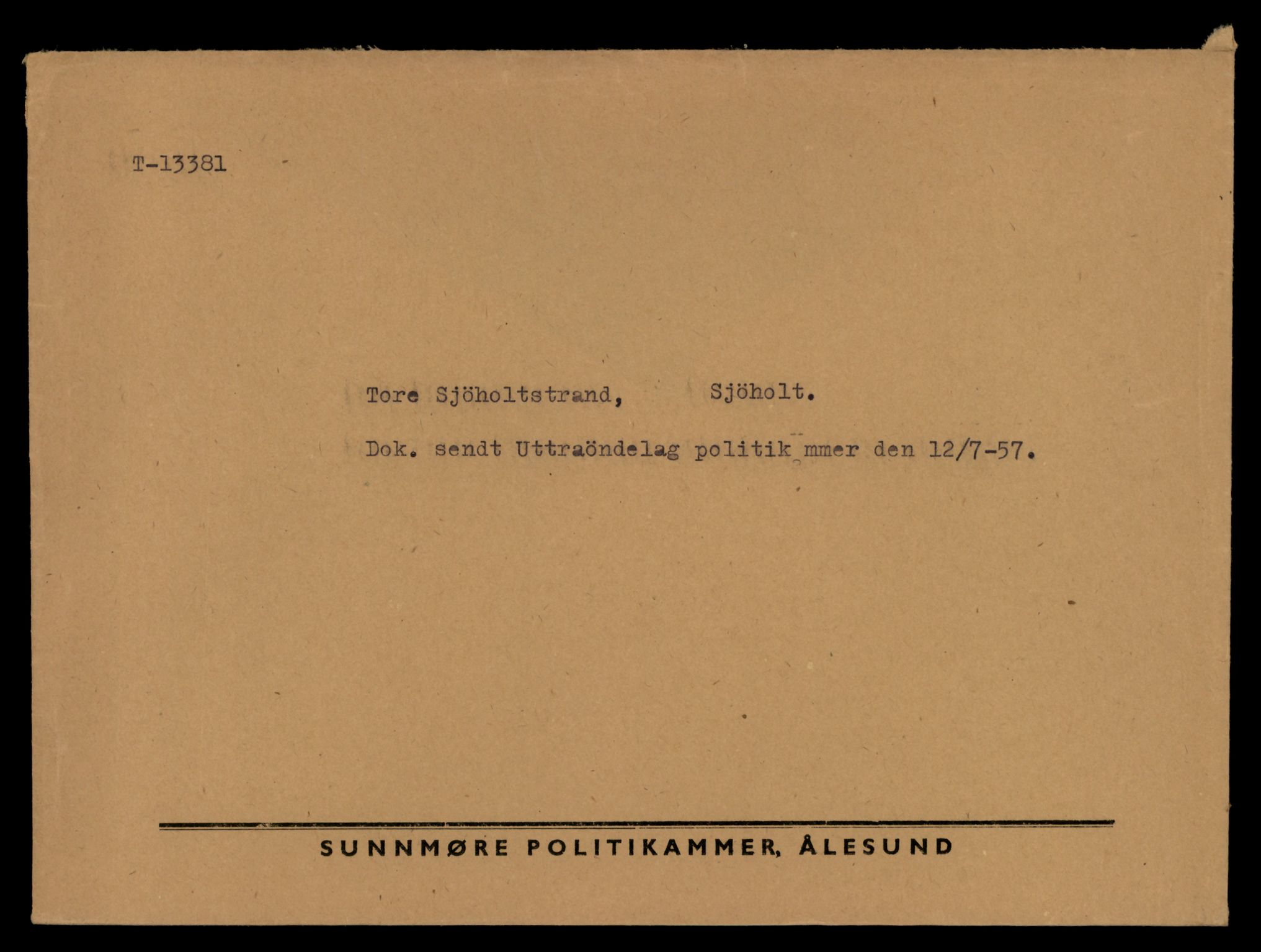 Møre og Romsdal vegkontor - Ålesund trafikkstasjon, SAT/A-4099/F/Fe/L0039: Registreringskort for kjøretøy T 13361 - T 13530, 1927-1998, p. 297