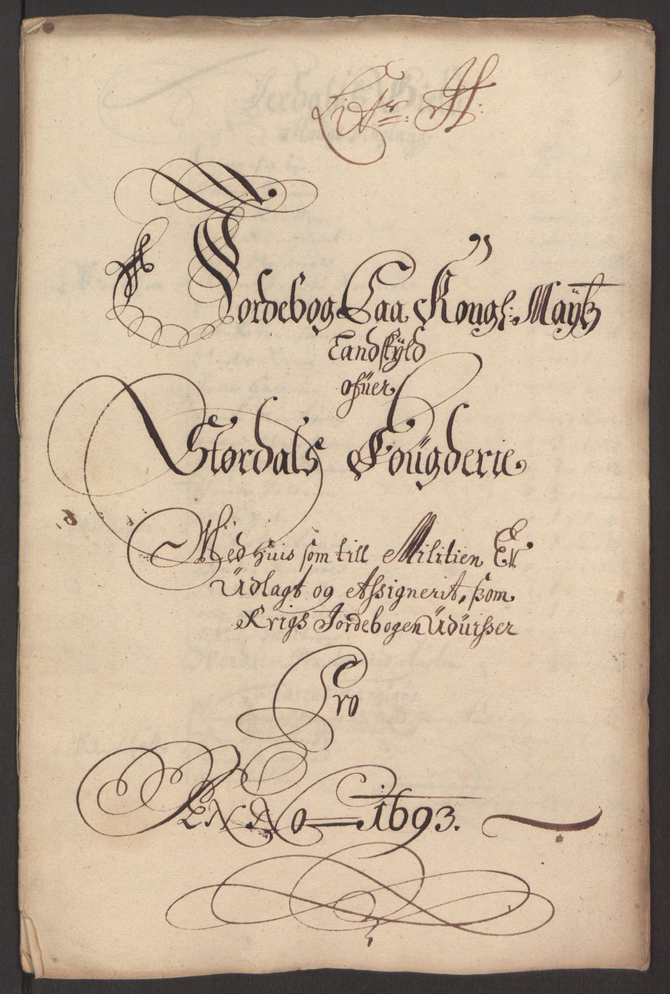 Rentekammeret inntil 1814, Reviderte regnskaper, Fogderegnskap, RA/EA-4092/R62/L4186: Fogderegnskap Stjørdal og Verdal, 1693-1694, p. 112