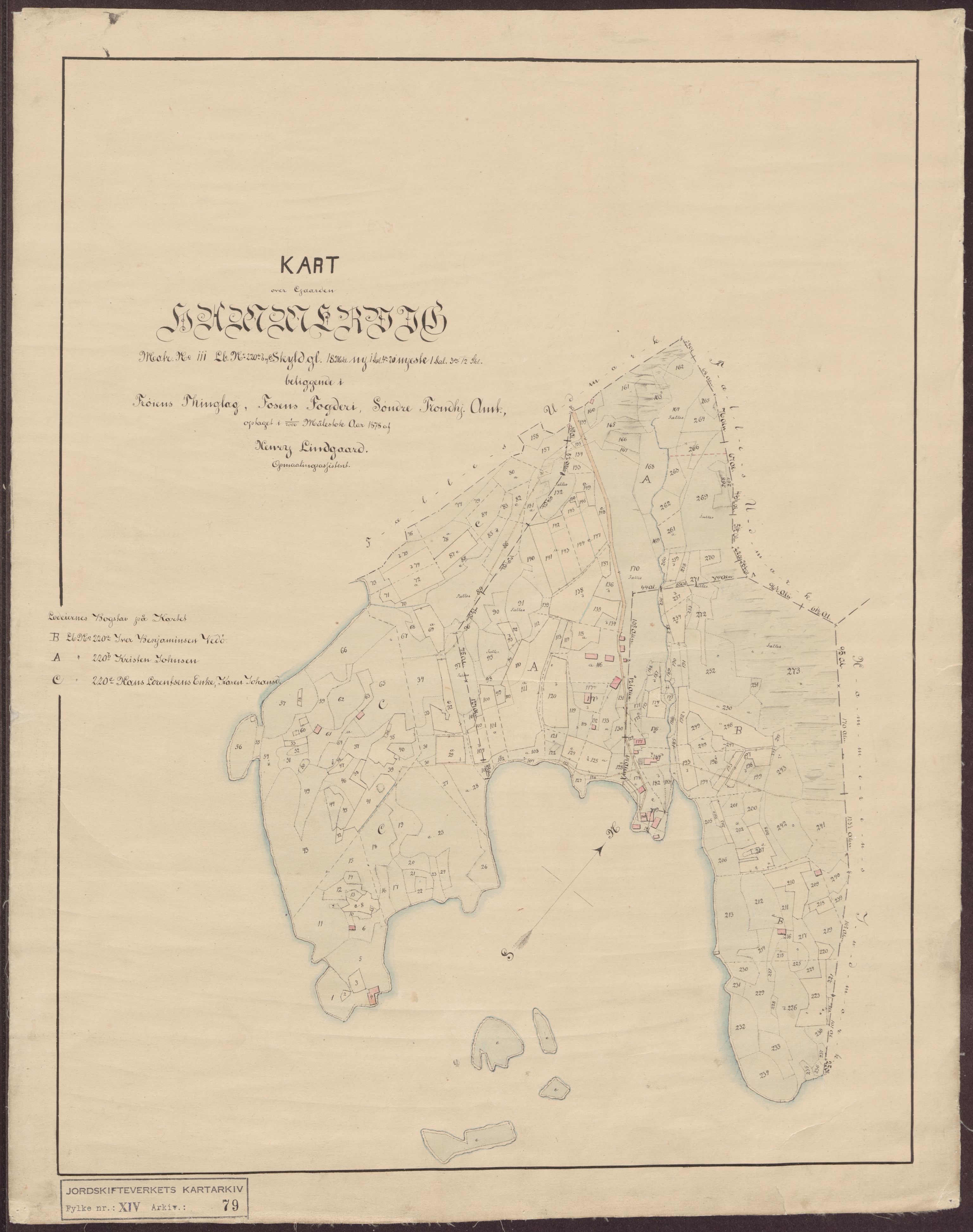 Jordskifteverkets kartarkiv, AV/RA-S-3929/T, 1859-1988, p. 149