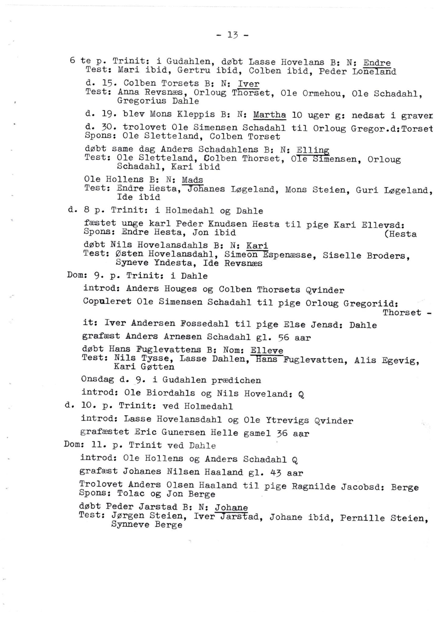 Samling av fulltekstavskrifter, SAB/FULLTEKST/B/14/0010: Fjaler sokneprestembete, ministerialbok nr. A 1, 1755-1778, p. 14