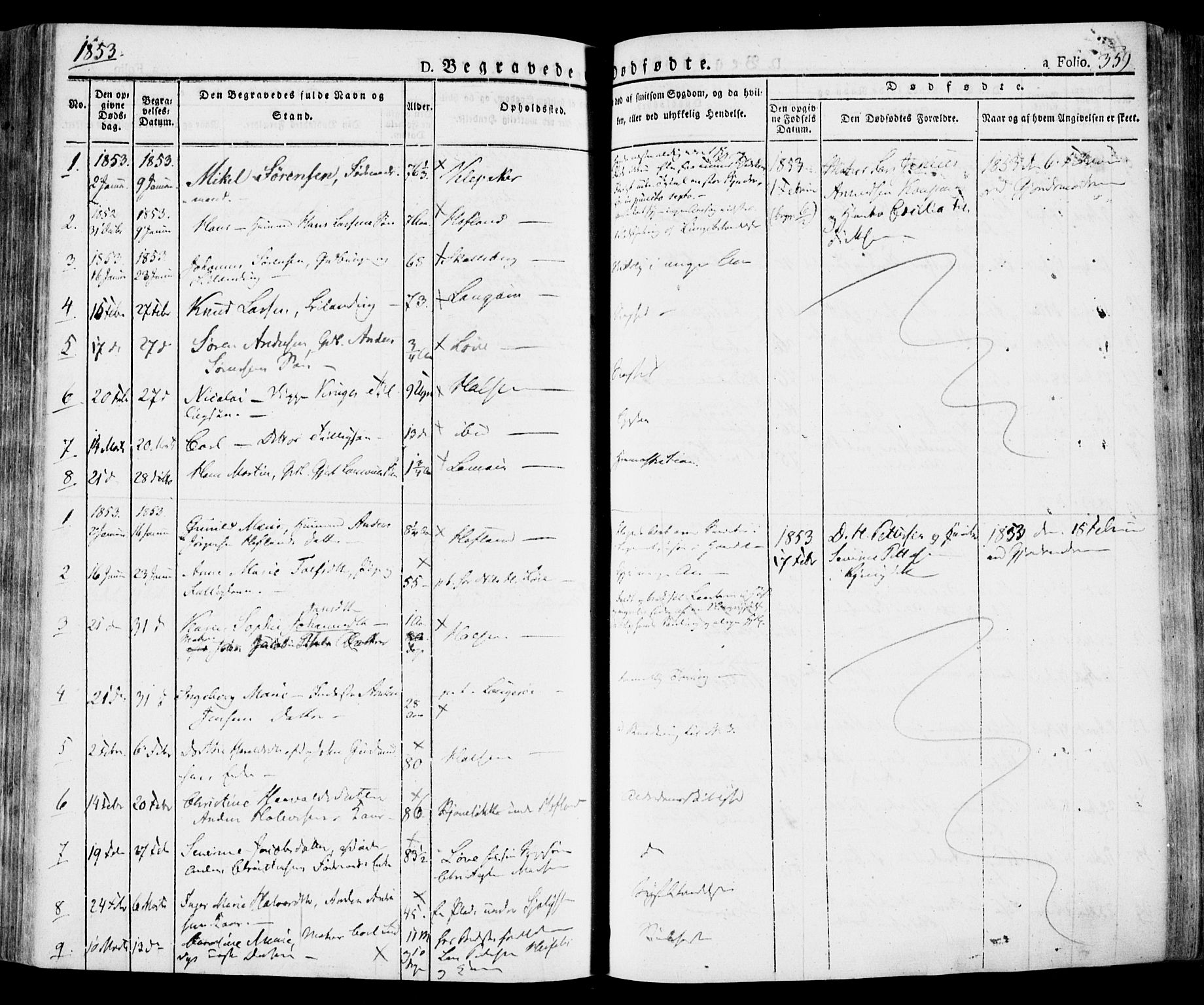 Tjølling kirkebøker, SAKO/A-60/F/Fa/L0006: Parish register (official) no. 6, 1835-1859, p. 359