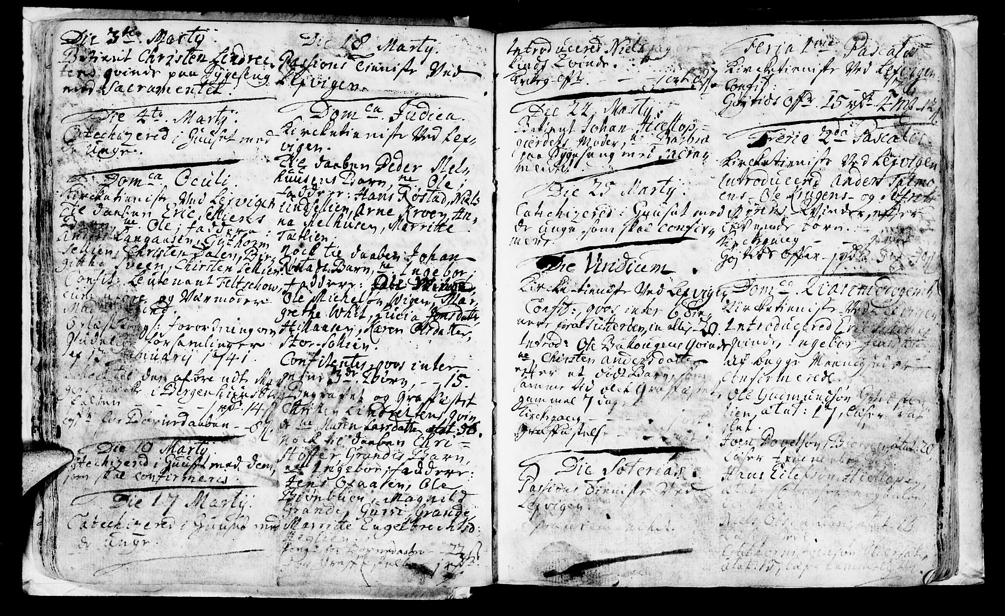 Ministerialprotokoller, klokkerbøker og fødselsregistre - Nord-Trøndelag, AV/SAT-A-1458/701/L0002: Parish register (official) no. 701A02 /1, 1738-1752