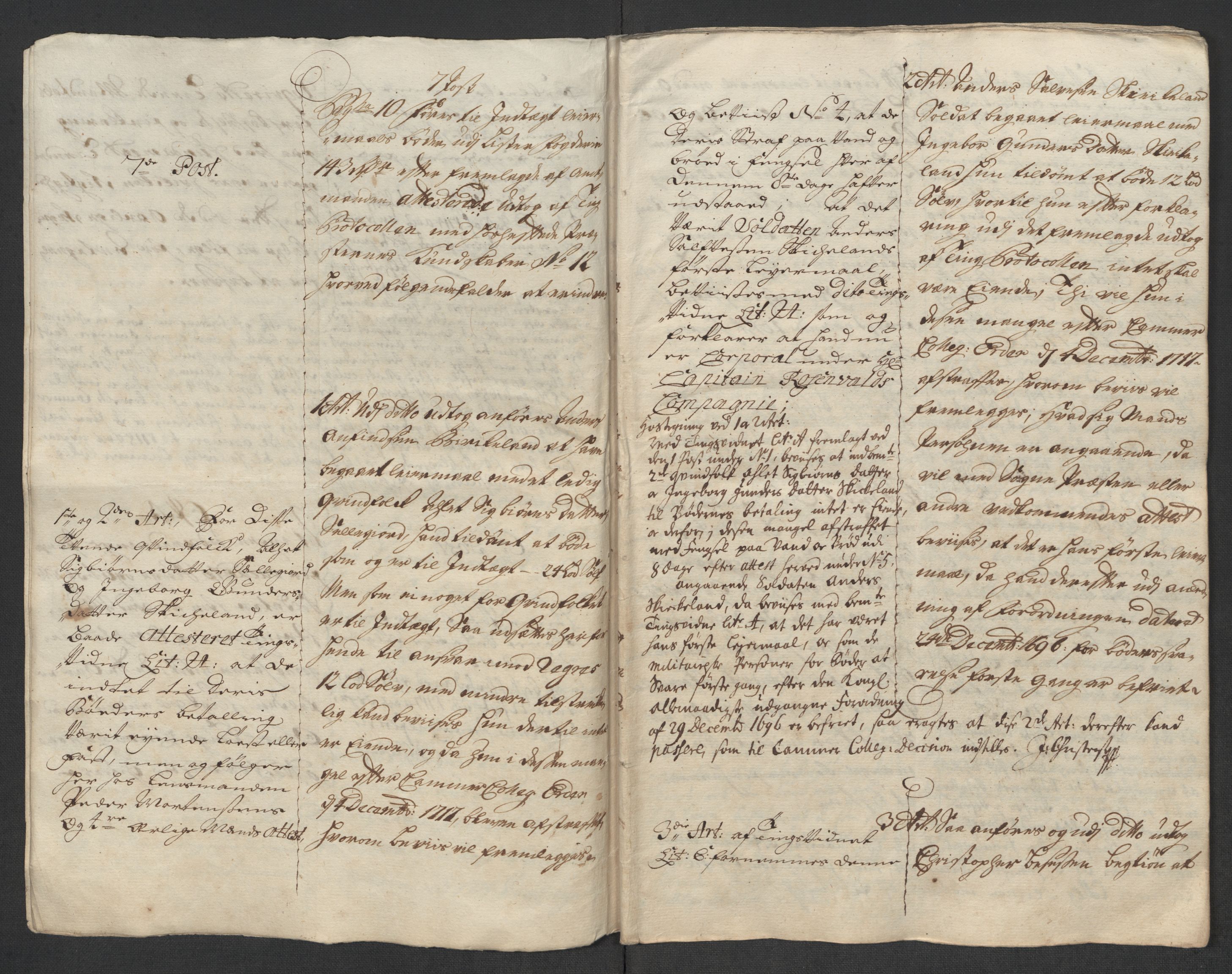 Rentekammeret inntil 1814, Reviderte regnskaper, Fogderegnskap, AV/RA-EA-4092/R43/L2562: Fogderegnskap Lista og Mandal, 1717, p. 8