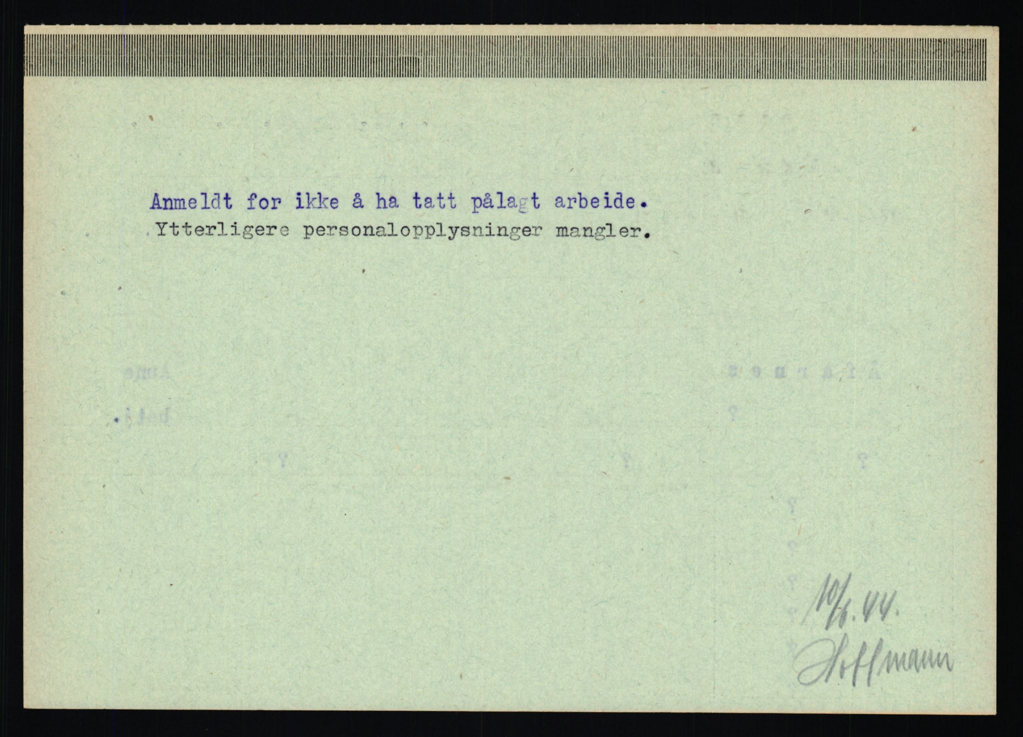 Statspolitiet - Hovedkontoret / Osloavdelingen, AV/RA-S-1329/C/Ca/L0006: Hanche - Hokstvedt, 1943-1945, p. 4384