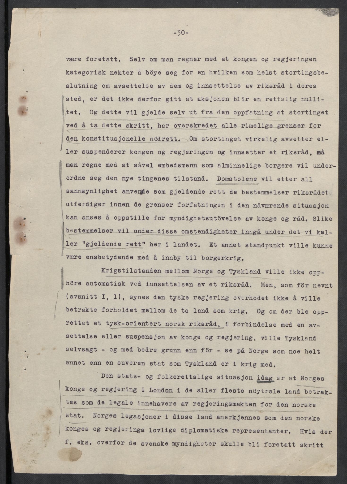 Landssvikarkivet, Oslo politikammer, AV/RA-S-3138-01/D/Da/L0003: Dnr. 29, 1945, p. 1120