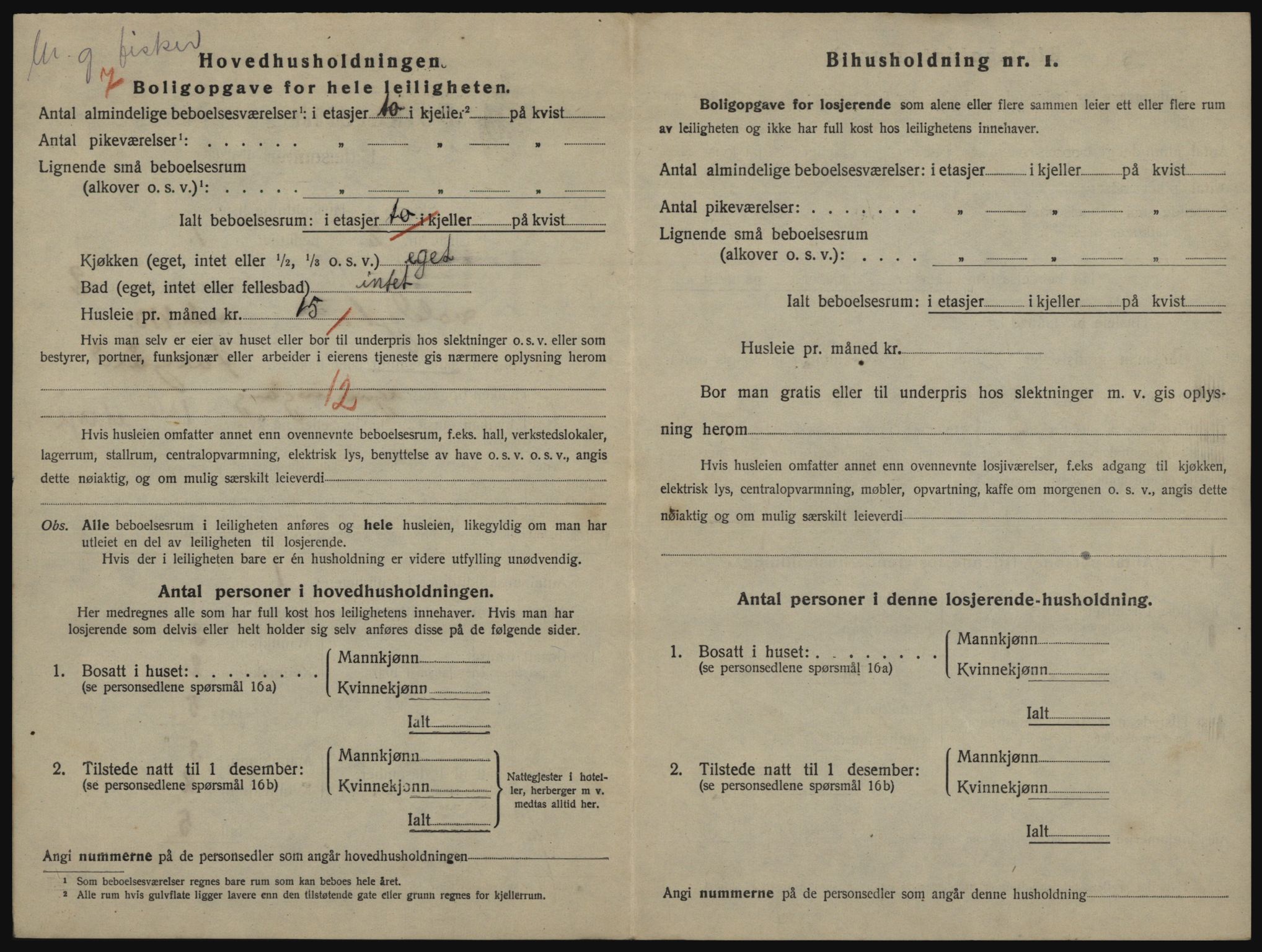 SATØ, 1920 census for Vardø, 1920, p. 1682