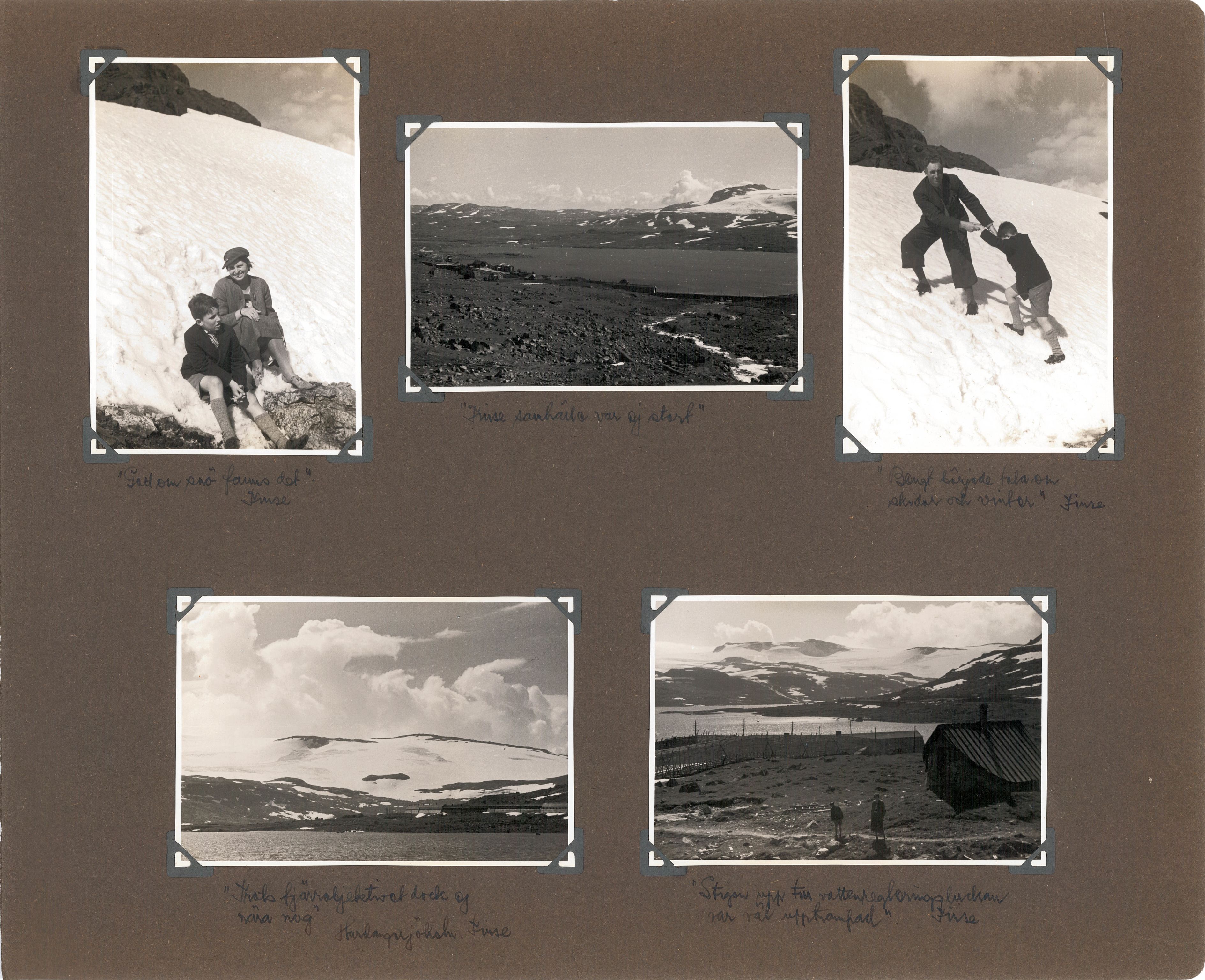Familien Malmros' på reise i Norge - fotoalbum, SAB/SAB/PA-0313/U/L0001: Fotoalbum, 1935, p. 23