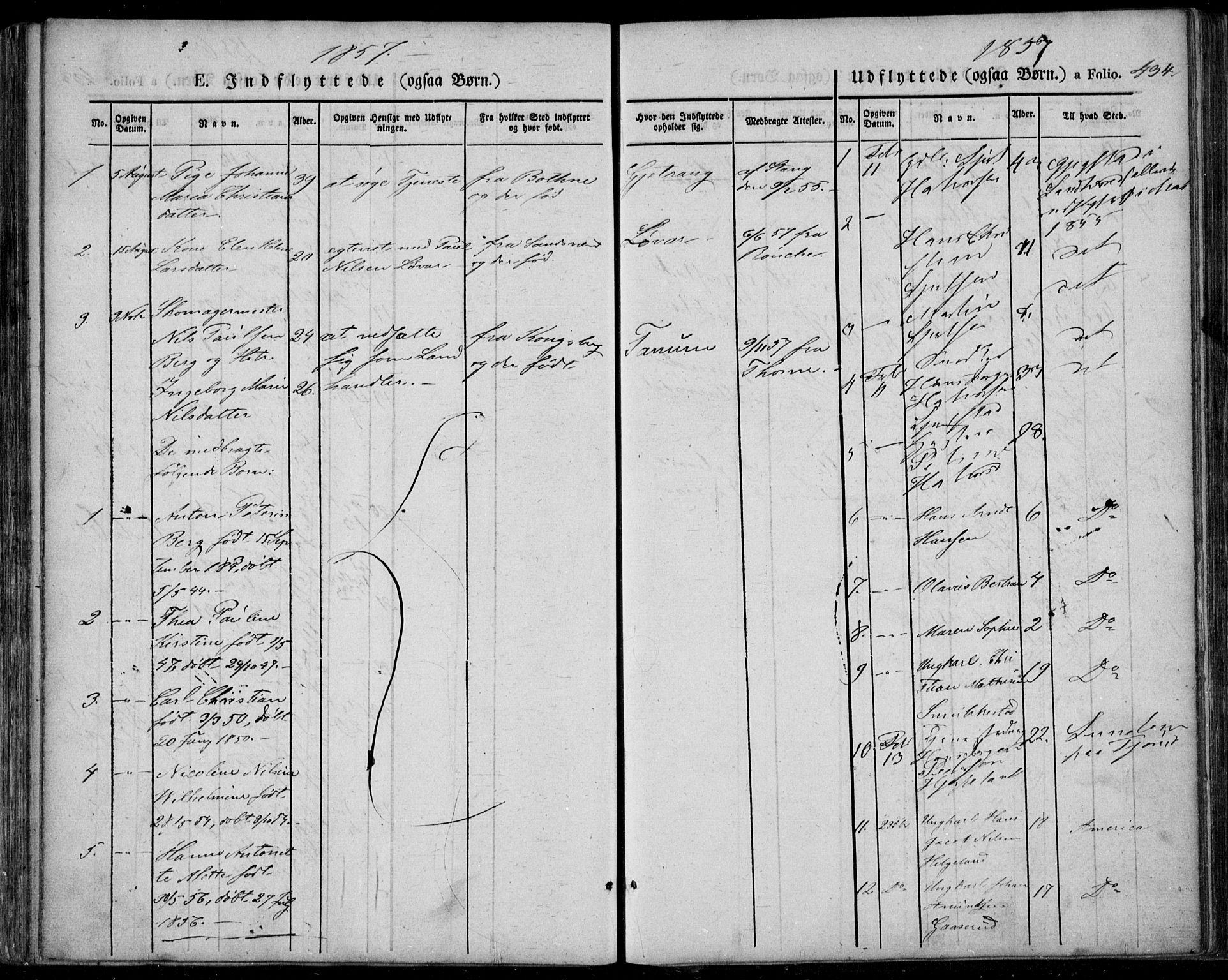 Lardal kirkebøker, AV/SAKO-A-350/F/Fa/L0006: Parish register (official) no. I 6, 1835-1860, p. 434