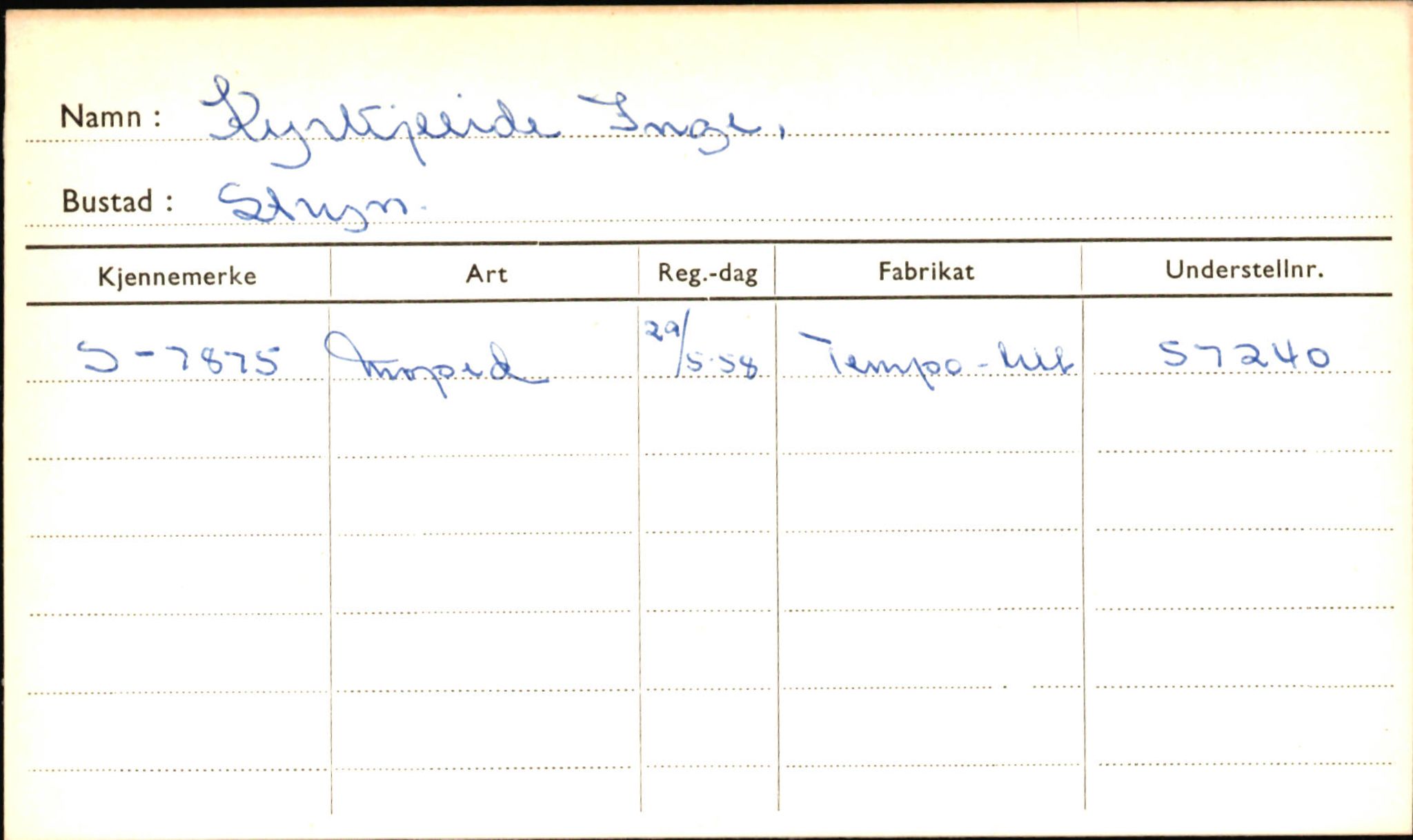 Statens vegvesen, Sogn og Fjordane vegkontor, AV/SAB-A-5301/4/F/L0001B: Eigarregister Fjordane til 1.6.1961, 1930-1961, p. 373