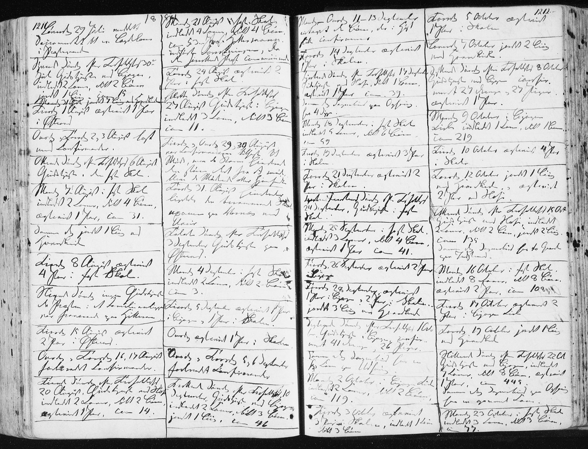 Ministerialprotokoller, klokkerbøker og fødselsregistre - Sør-Trøndelag, SAT/A-1456/659/L0736: Parish register (official) no. 659A06, 1842-1856, p. 1211-1212
