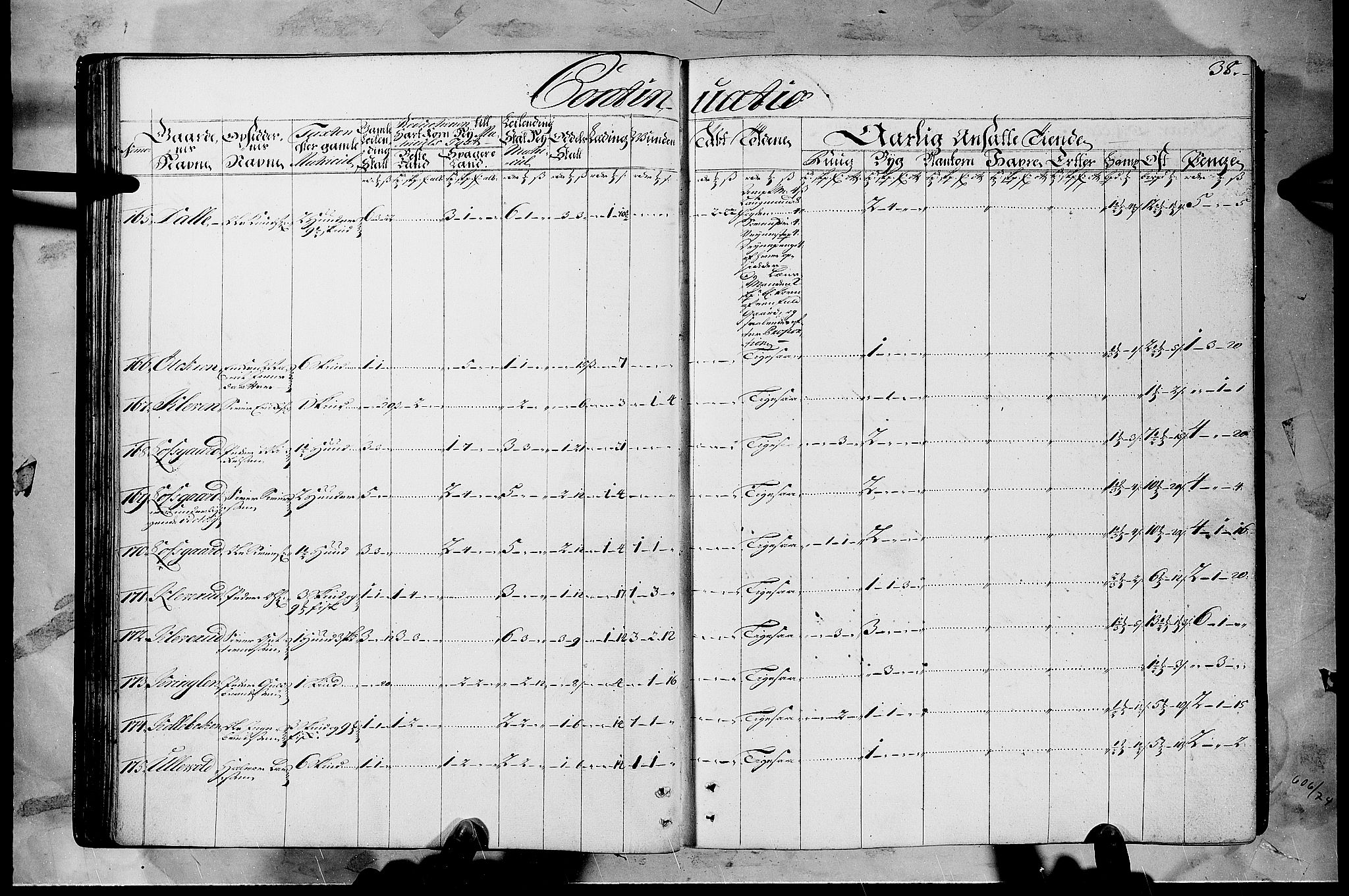 Rentekammeret inntil 1814, Realistisk ordnet avdeling, AV/RA-EA-4070/N/Nb/Nbf/L0108: Gudbrandsdalen matrikkelprotokoll, 1723, p. 37b-38a