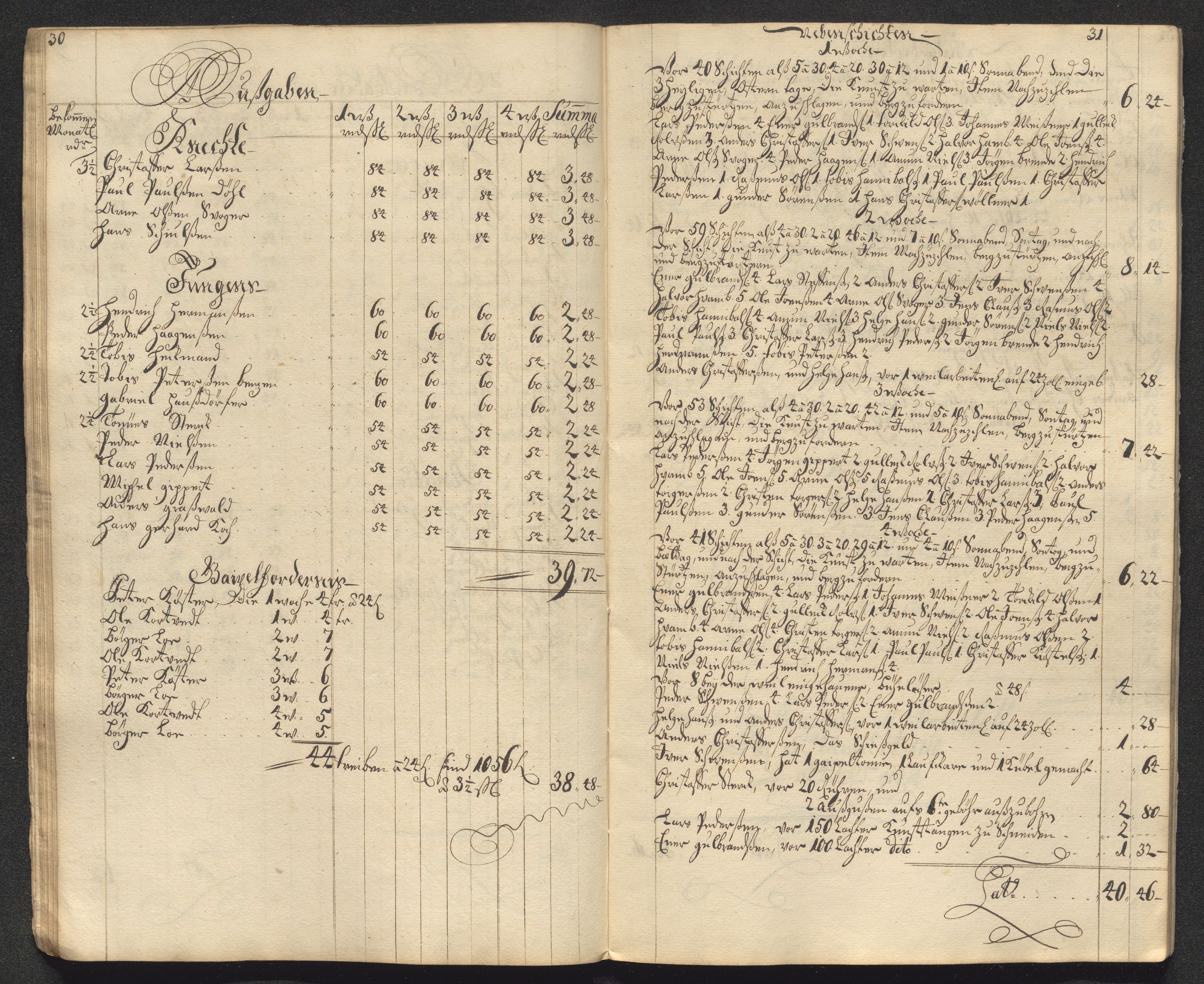 Kongsberg Sølvverk 1623-1816, AV/SAKO-EA-3135/001/D/Dc/Dcd/L0099: Utgiftsregnskap for gruver m.m., 1710, p. 206