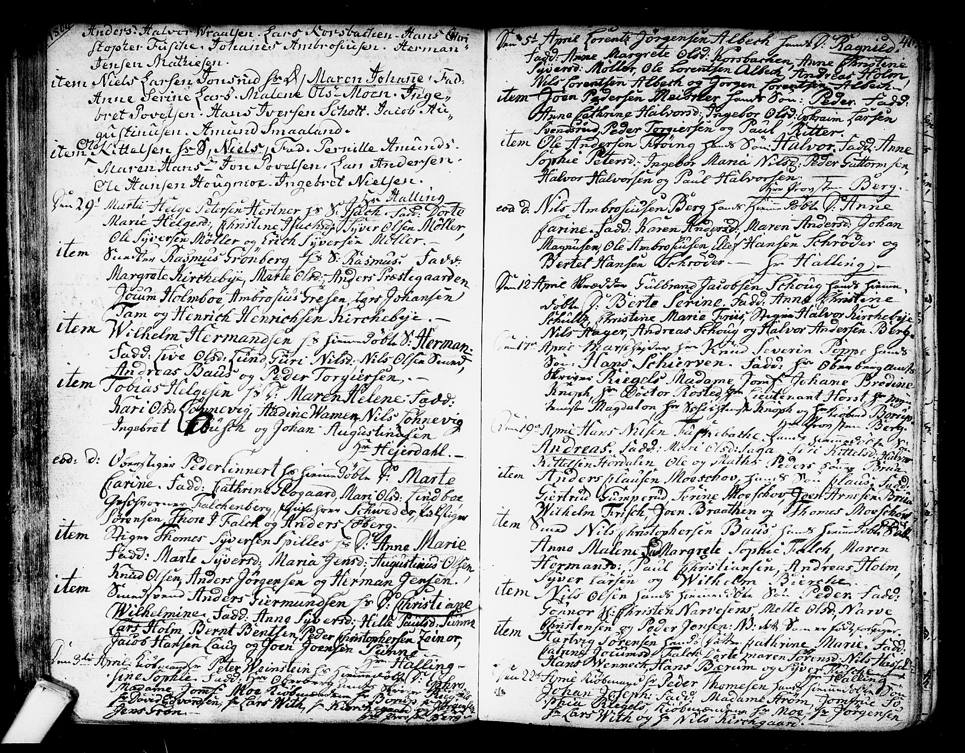 Kongsberg kirkebøker, AV/SAKO-A-22/F/Fa/L0007: Parish register (official) no. I 7, 1795-1816, p. 46