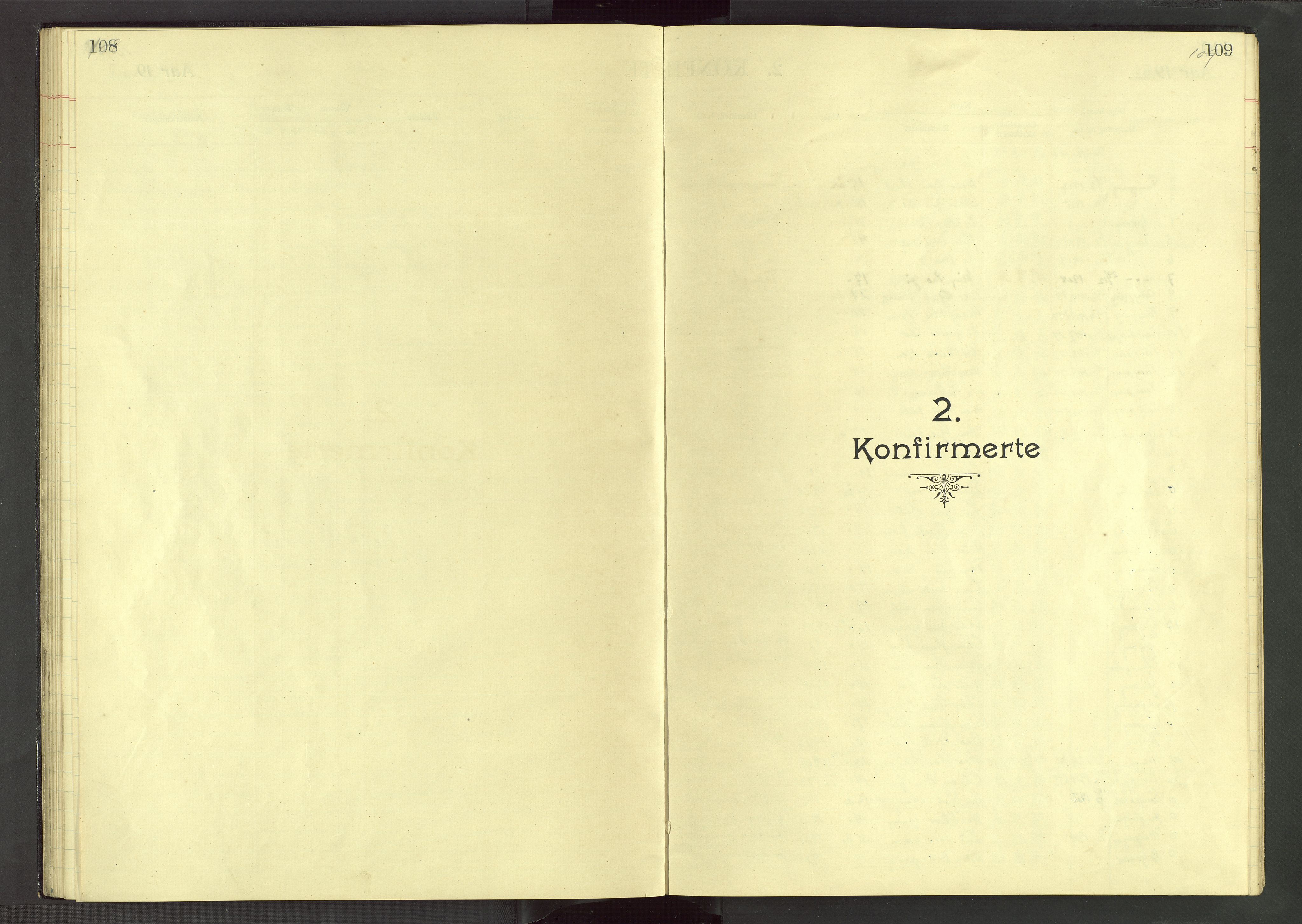 Det Norske Misjonsselskap - utland - Kina (Hunan), VID/MA-A-1065/Dm/L0071: Parish register (official) no. 109, 1907-1948, p. 108-109