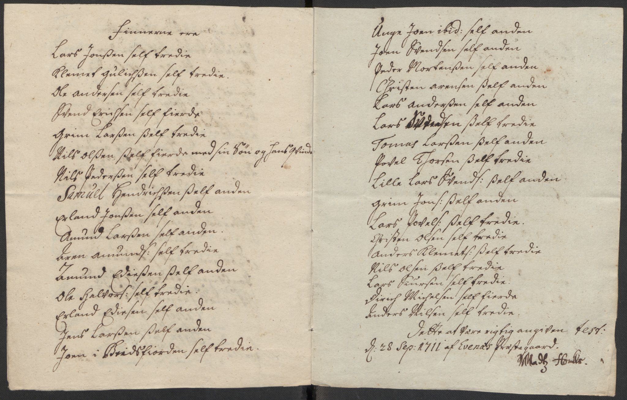 Rentekammeret inntil 1814, Reviderte regnskaper, Fogderegnskap, AV/RA-EA-4092/R66/L4582: Fogderegnskap Salten, 1711-1712, p. 272