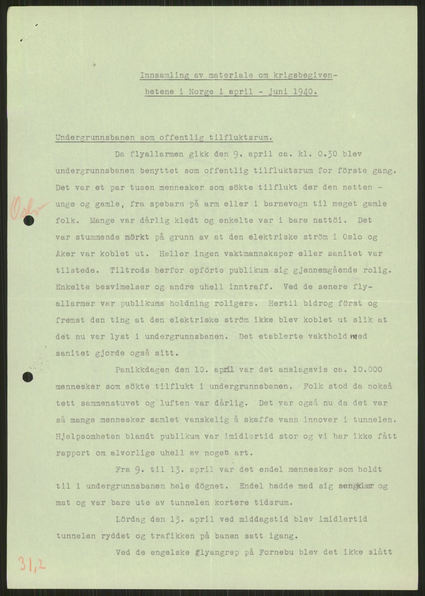 Forsvaret, Forsvarets krigshistoriske avdeling, AV/RA-RAFA-2017/Y/Ya/L0013: II-C-11-31 - Fylkesmenn.  Rapporter om krigsbegivenhetene 1940., 1940, p. 562