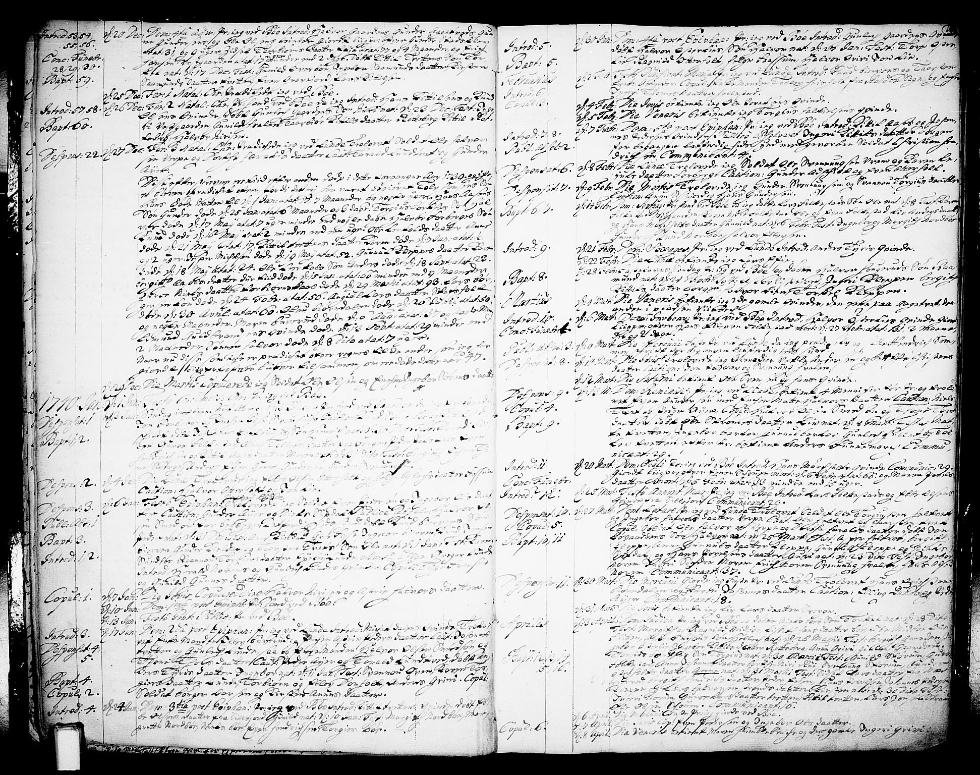 Bø kirkebøker, SAKO/A-257/F/Fa/L0003: Parish register (official) no. 3, 1733-1748, p. 18