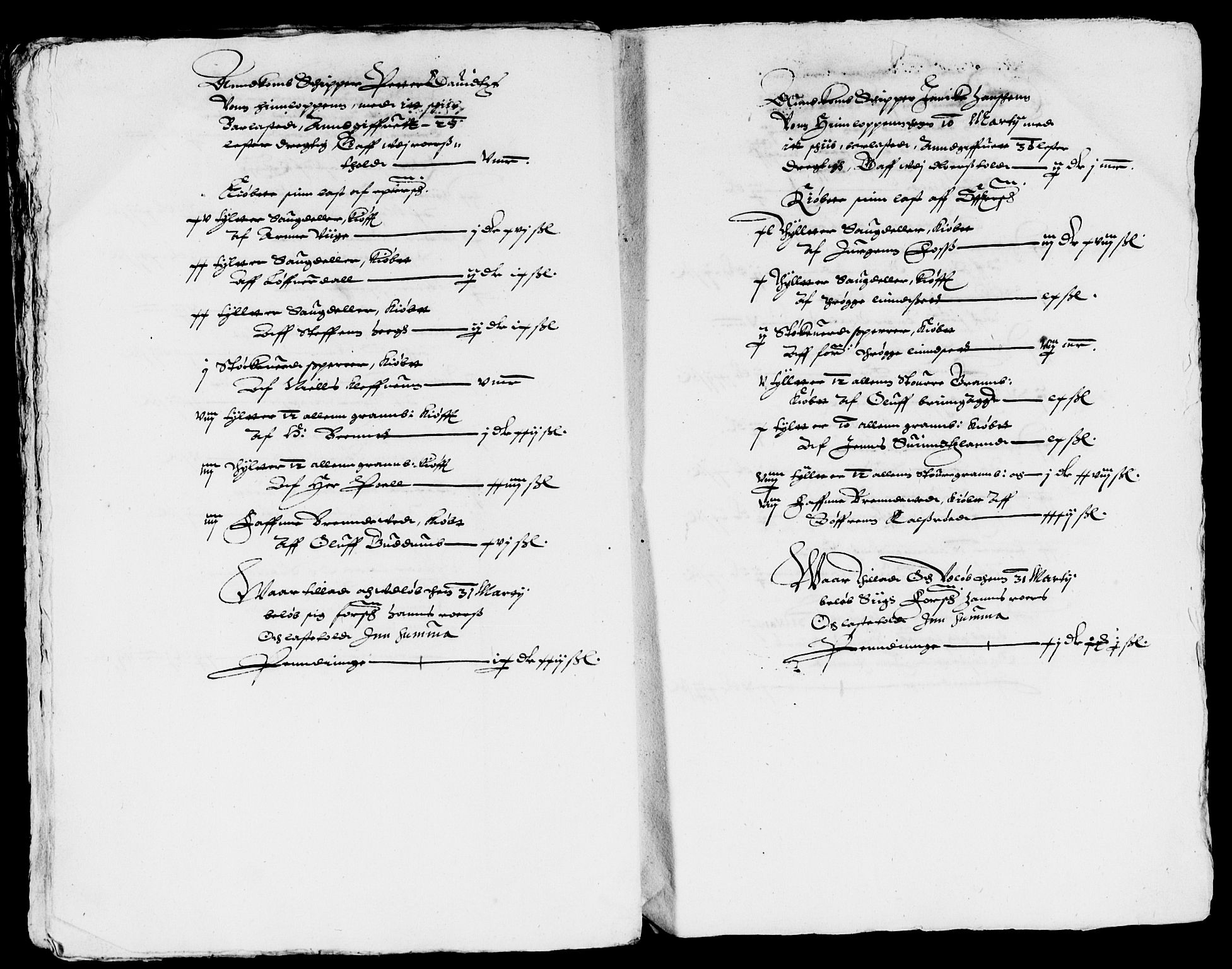 Rentekammeret inntil 1814, Reviderte regnskaper, Lensregnskaper, AV/RA-EA-5023/R/Rb/Rbo/L0001: Tønsberg len, 1584-1612