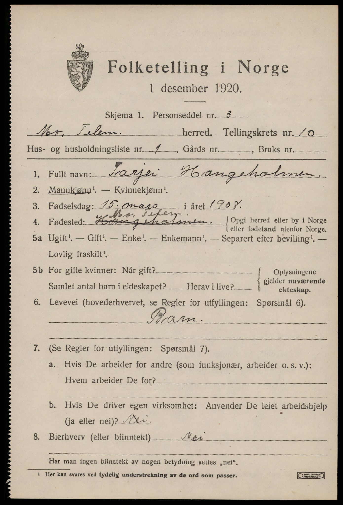 SAKO, 1920 census for Mo, 1920, p. 3758