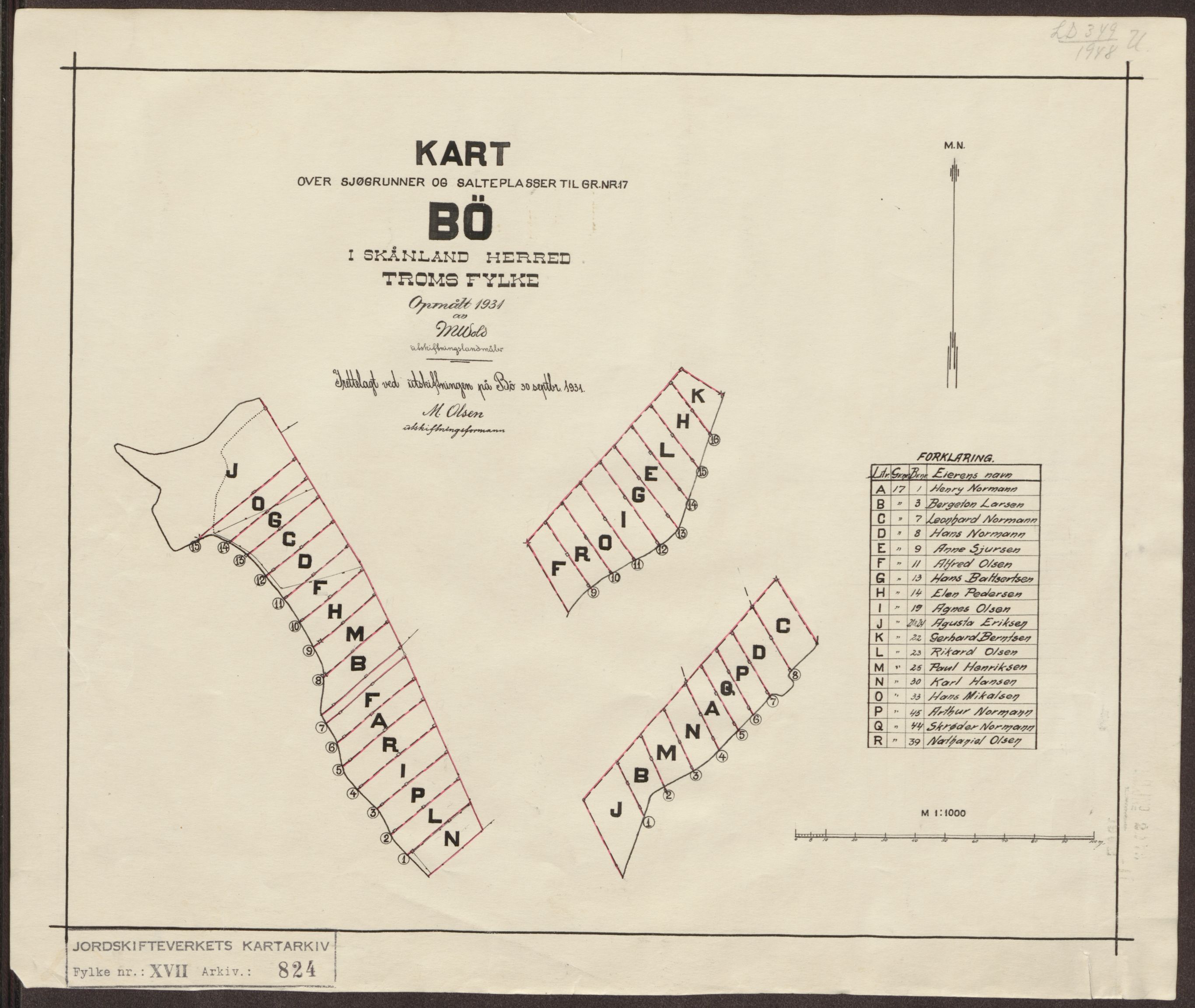 Jordskifteverkets kartarkiv, AV/RA-S-3929/T, 1859-1988, p. 975