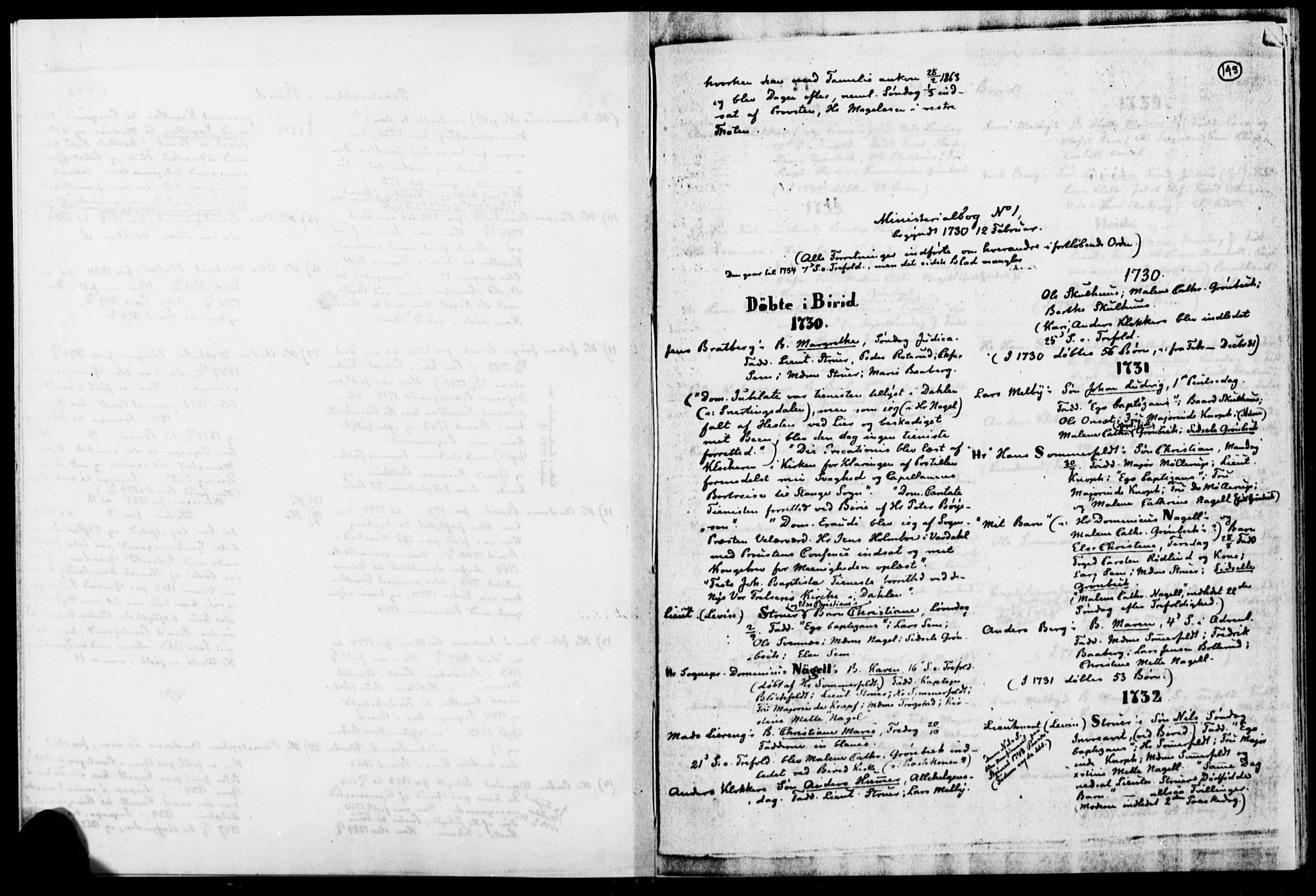 Lassens samlinger, RA/PA-0051/F/Fc: Parish register (official) no. L0081, 1730-1879, p. 145