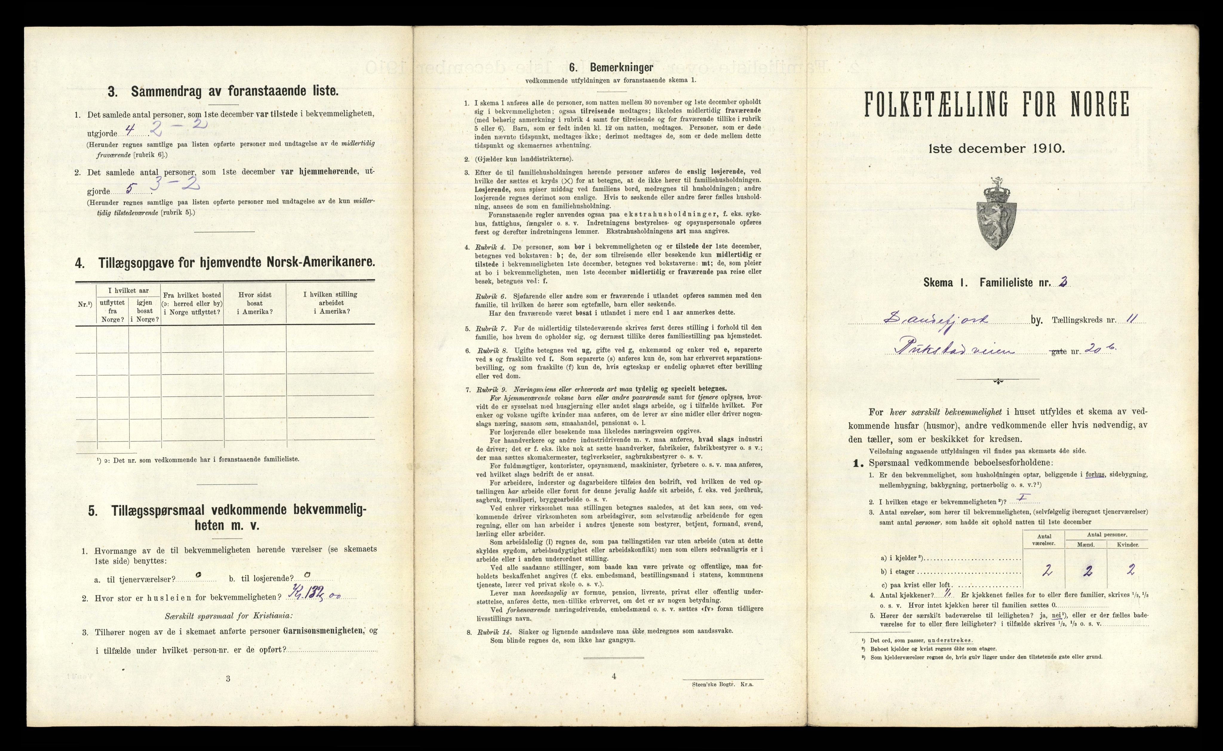 RA, 1910 census for Sandefjord, 1910, p. 3308