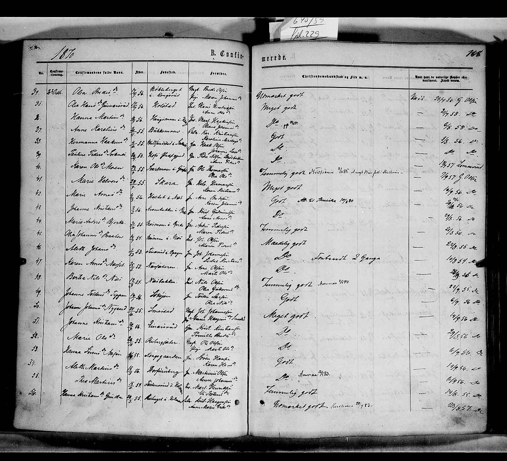 Grue prestekontor, AV/SAH-PREST-036/H/Ha/Haa/L0010: Parish register (official) no. 10, 1864-1873, p. 168