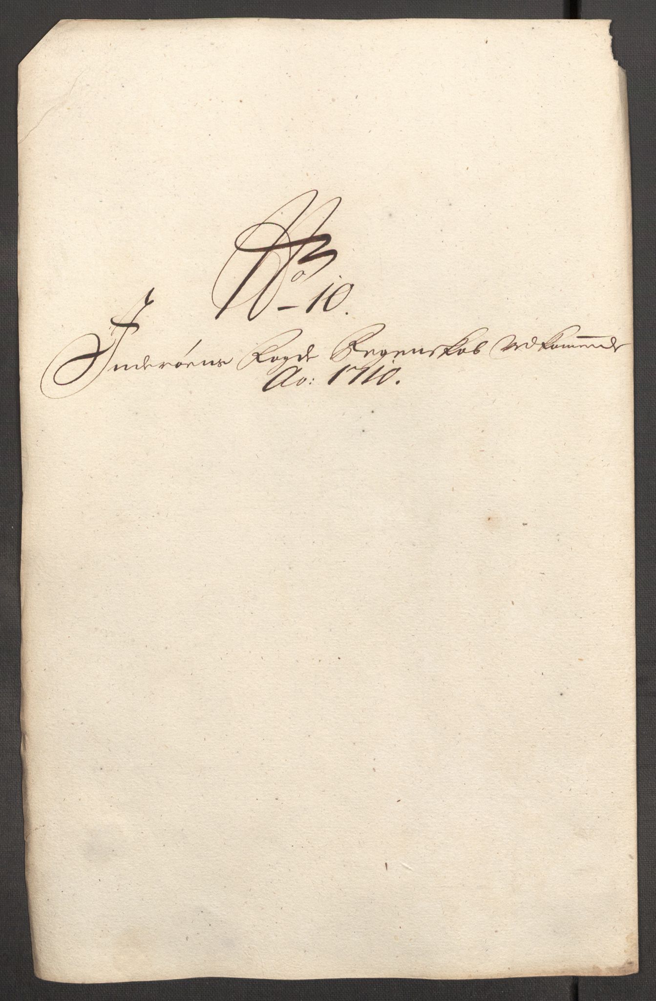 Rentekammeret inntil 1814, Reviderte regnskaper, Fogderegnskap, RA/EA-4092/R63/L4318: Fogderegnskap Inderøy, 1710, p. 165