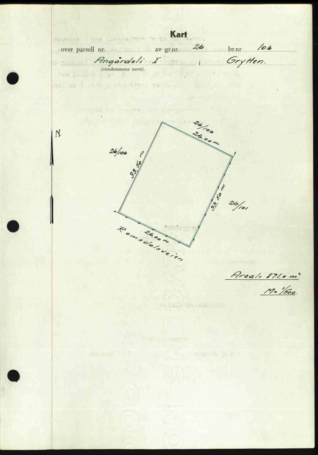 Romsdal sorenskriveri, SAT/A-4149/1/2/2C: Mortgage book no. A22, 1947-1947, Diary no: : 628/1947