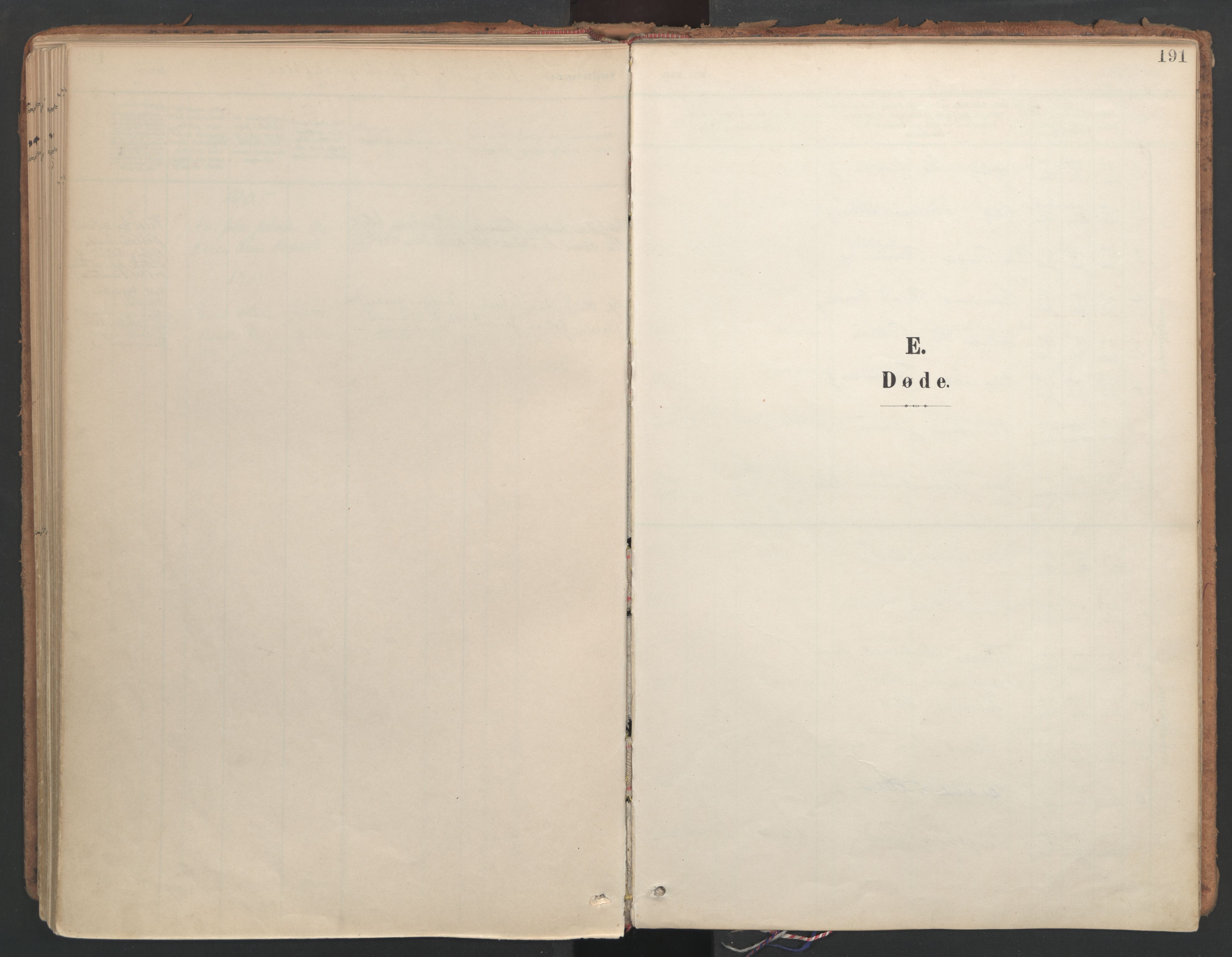 Ministerialprotokoller, klokkerbøker og fødselsregistre - Møre og Romsdal, AV/SAT-A-1454/564/L0741: Parish register (official) no. 564A02, 1900-1976, p. 191