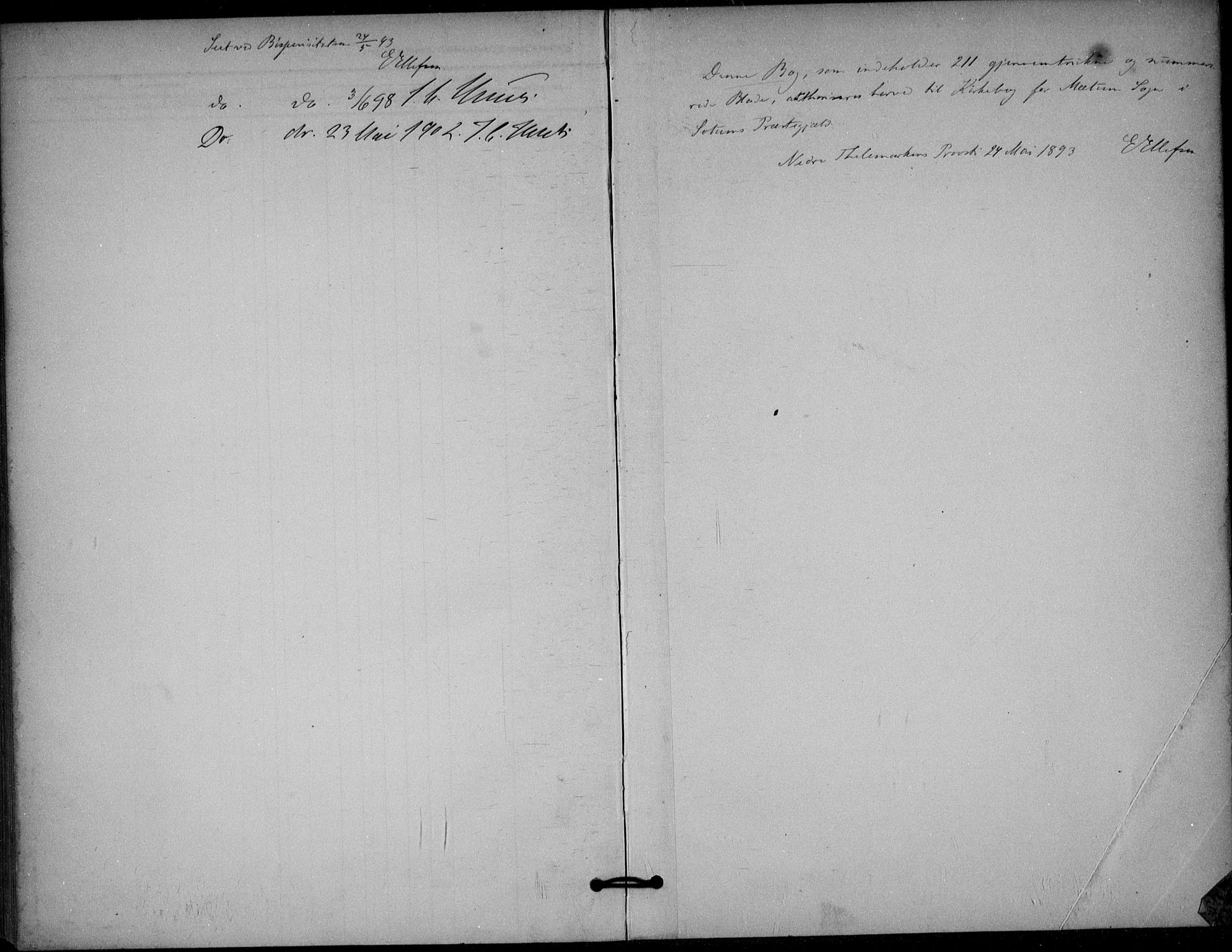 Solum kirkebøker, SAKO/A-306/F/Fb/L0002: Parish register (official) no. II 2, 1893-1901