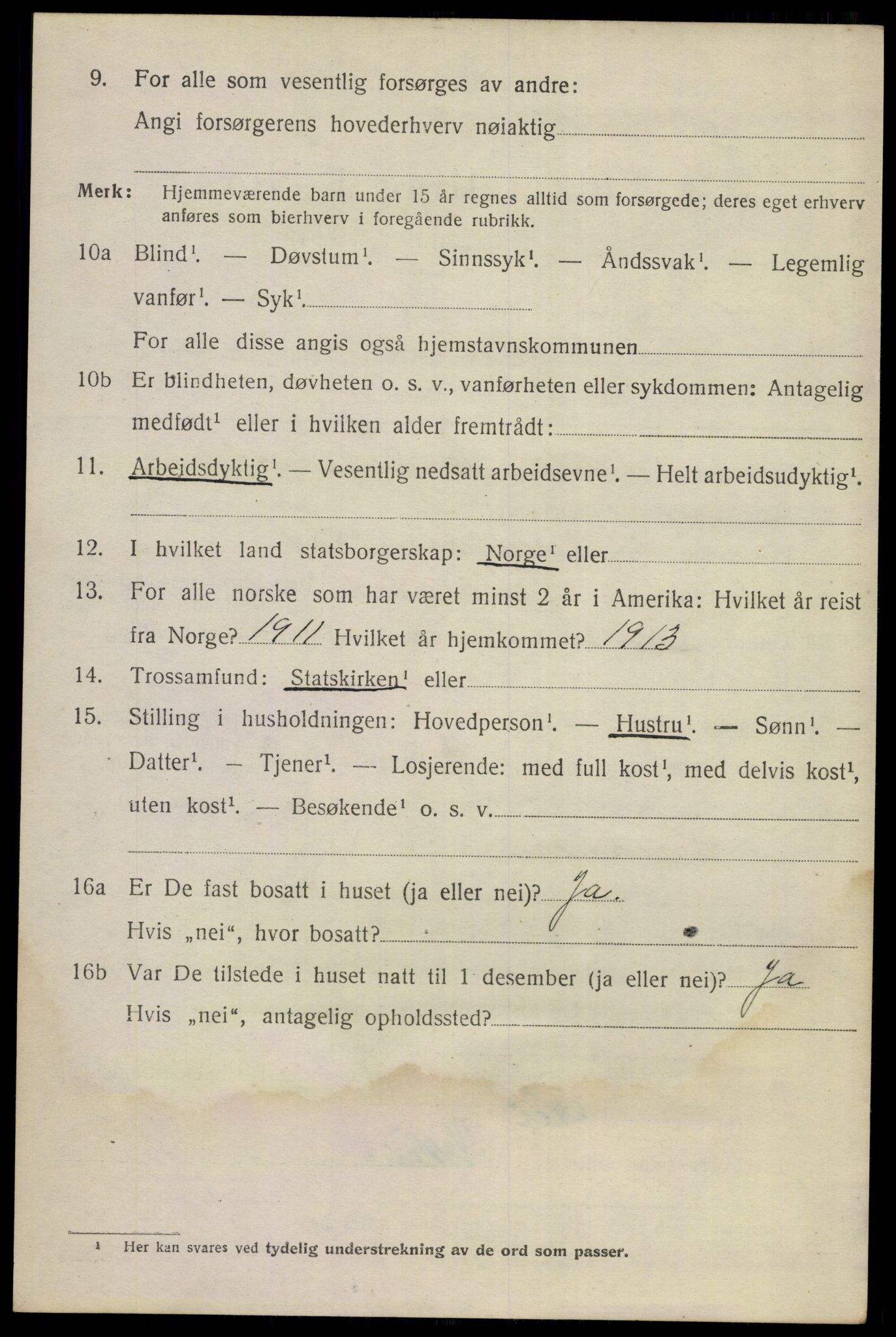 SAKO, 1920 census for Nes (Buskerud), 1920, p. 5055