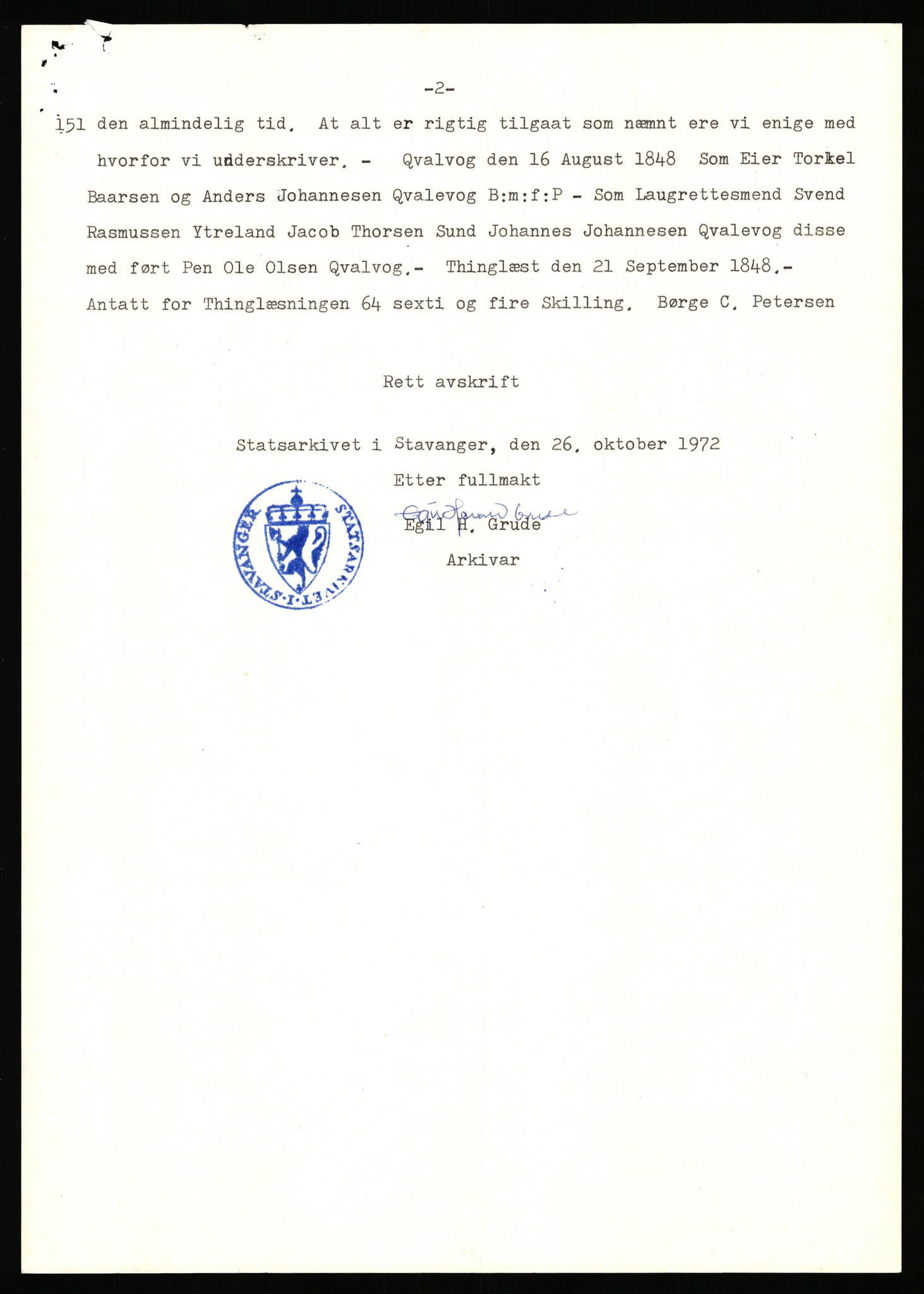 Statsarkivet i Stavanger, AV/SAST-A-101971/03/Y/Yj/L0049: Avskrifter sortert etter gårdsnavn: Kro - Kvamme, 1750-1930, p. 306