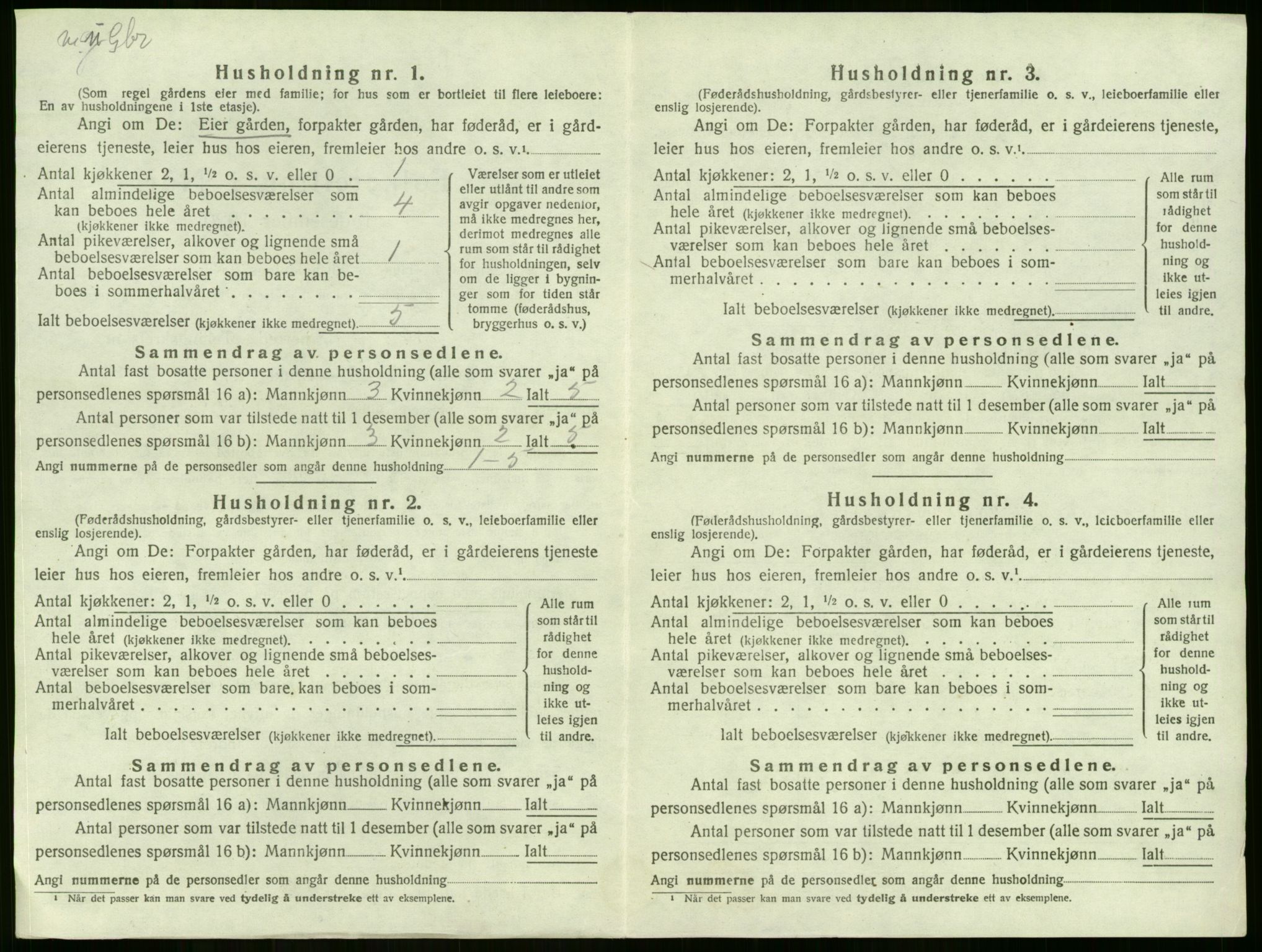 SAKO, 1920 census for Lier, 1920, p. 2728