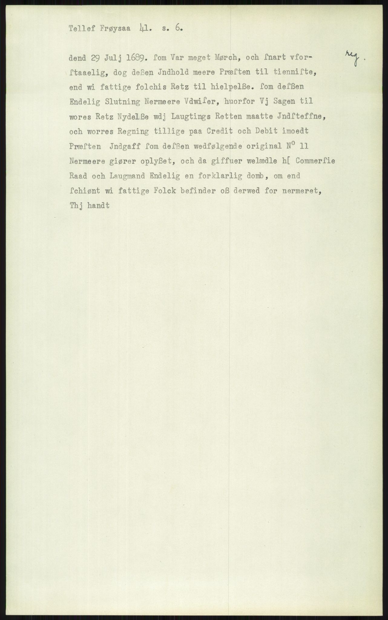 Samlinger til kildeutgivelse, Diplomavskriftsamlingen, AV/RA-EA-4053/H/Ha, p. 2349