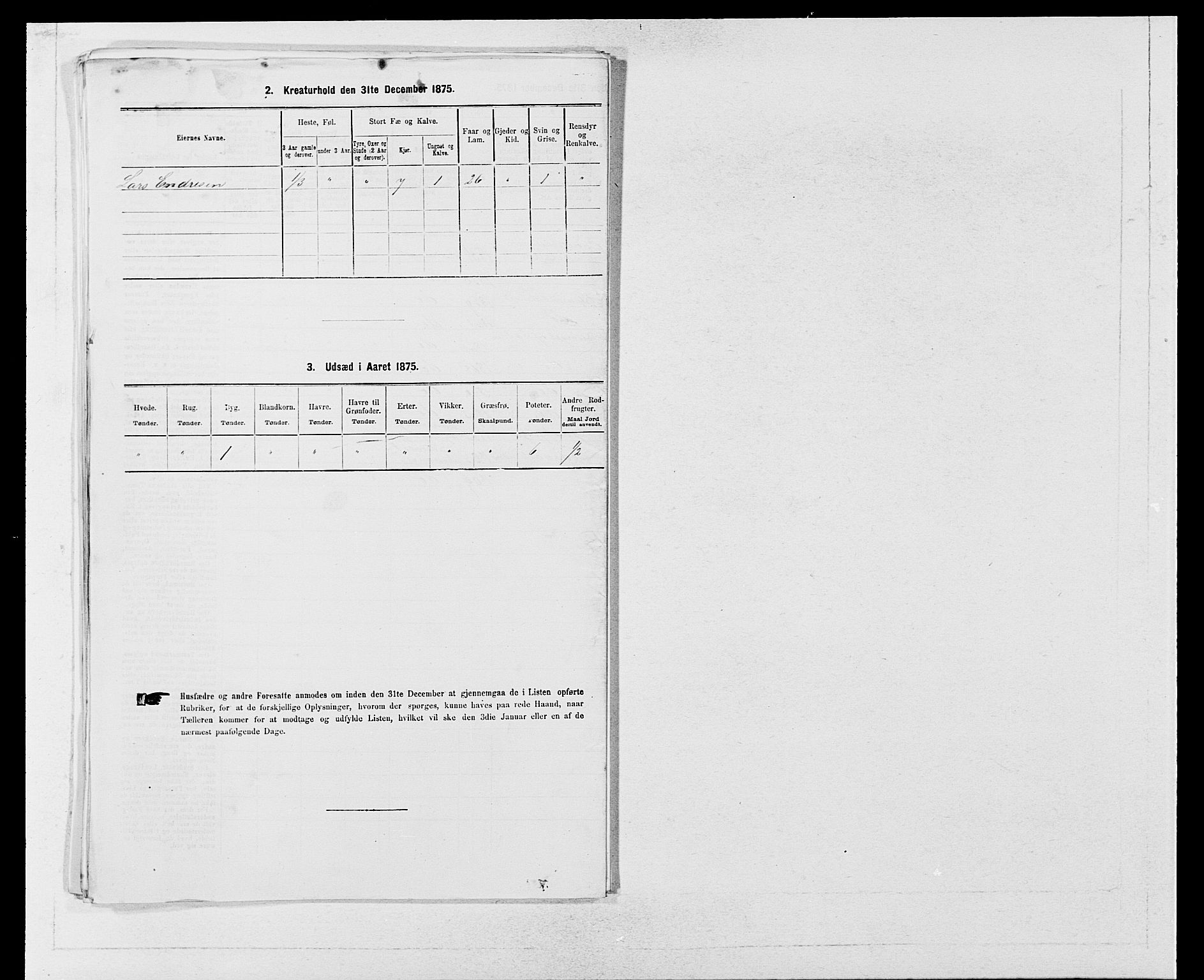 SAB, 1875 census for 1230P Ullensvang, 1875, p. 1217