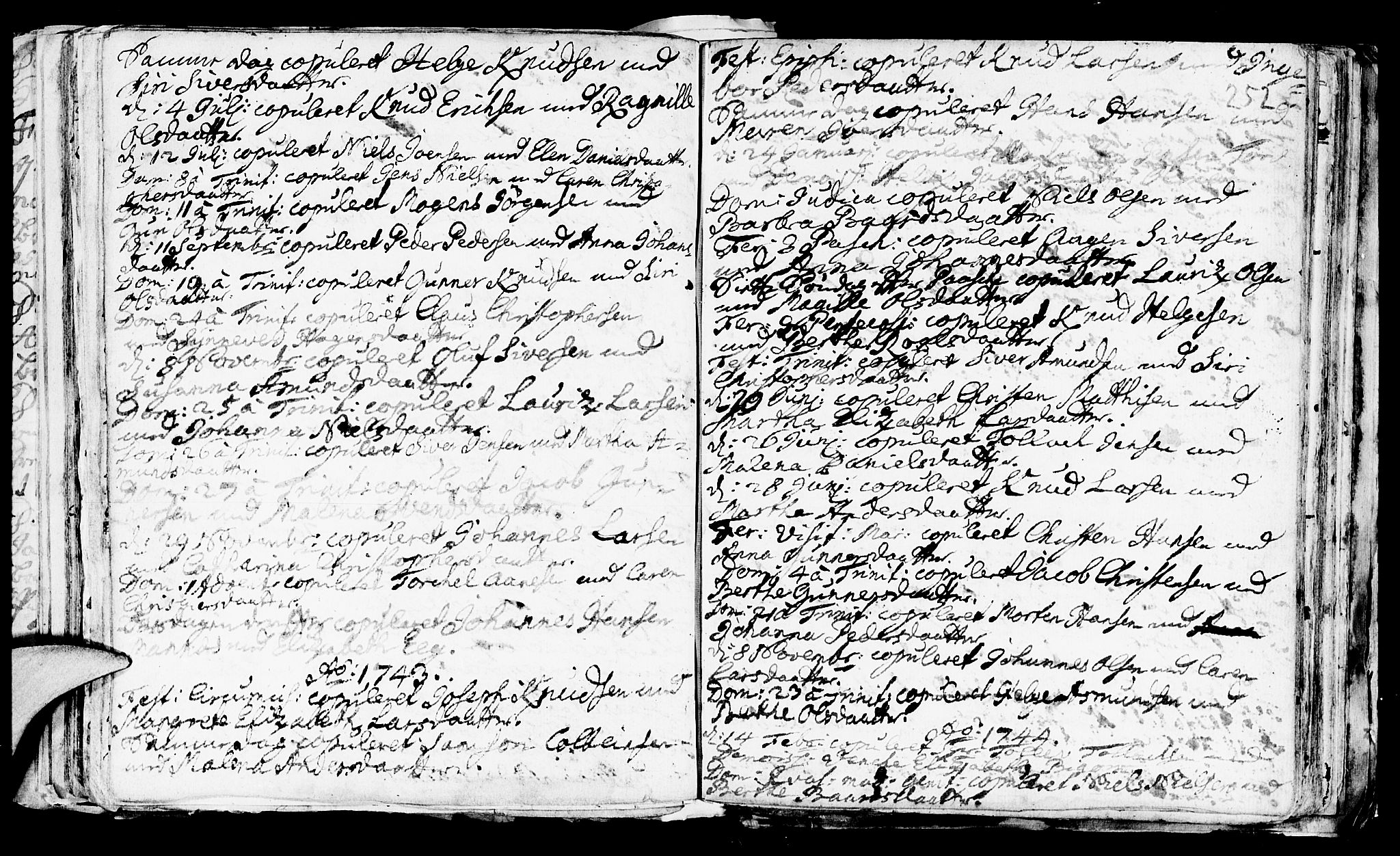 Avaldsnes sokneprestkontor, AV/SAST-A -101851/H/Ha/Haa/L0001: Parish register (official) no. A 1, 1711-1764, p. 252