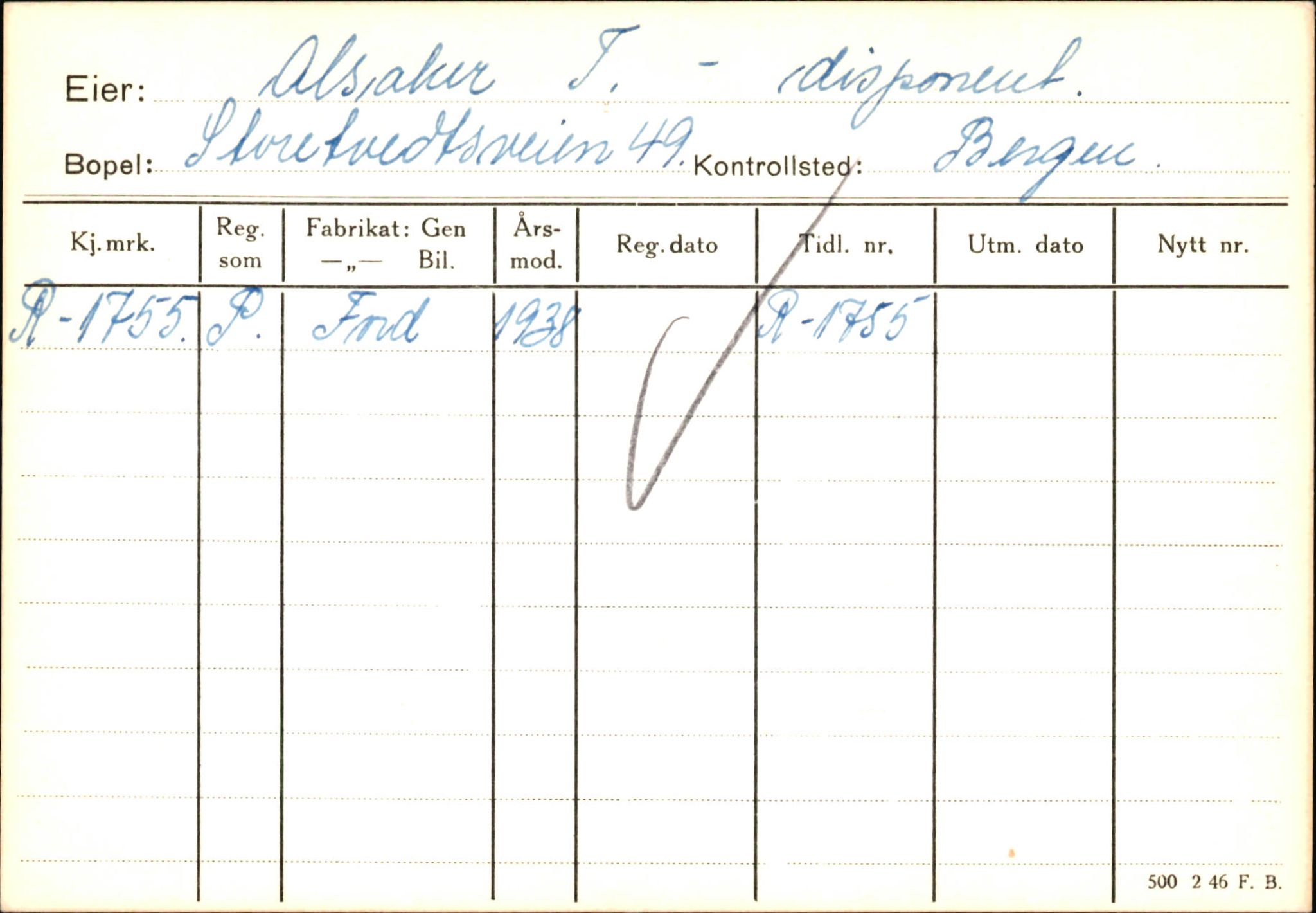 Statens vegvesen, Hordaland vegkontor, AV/SAB-A-5201/2/Ha/L0001: R-eierkort A, 1920-1971, p. 598