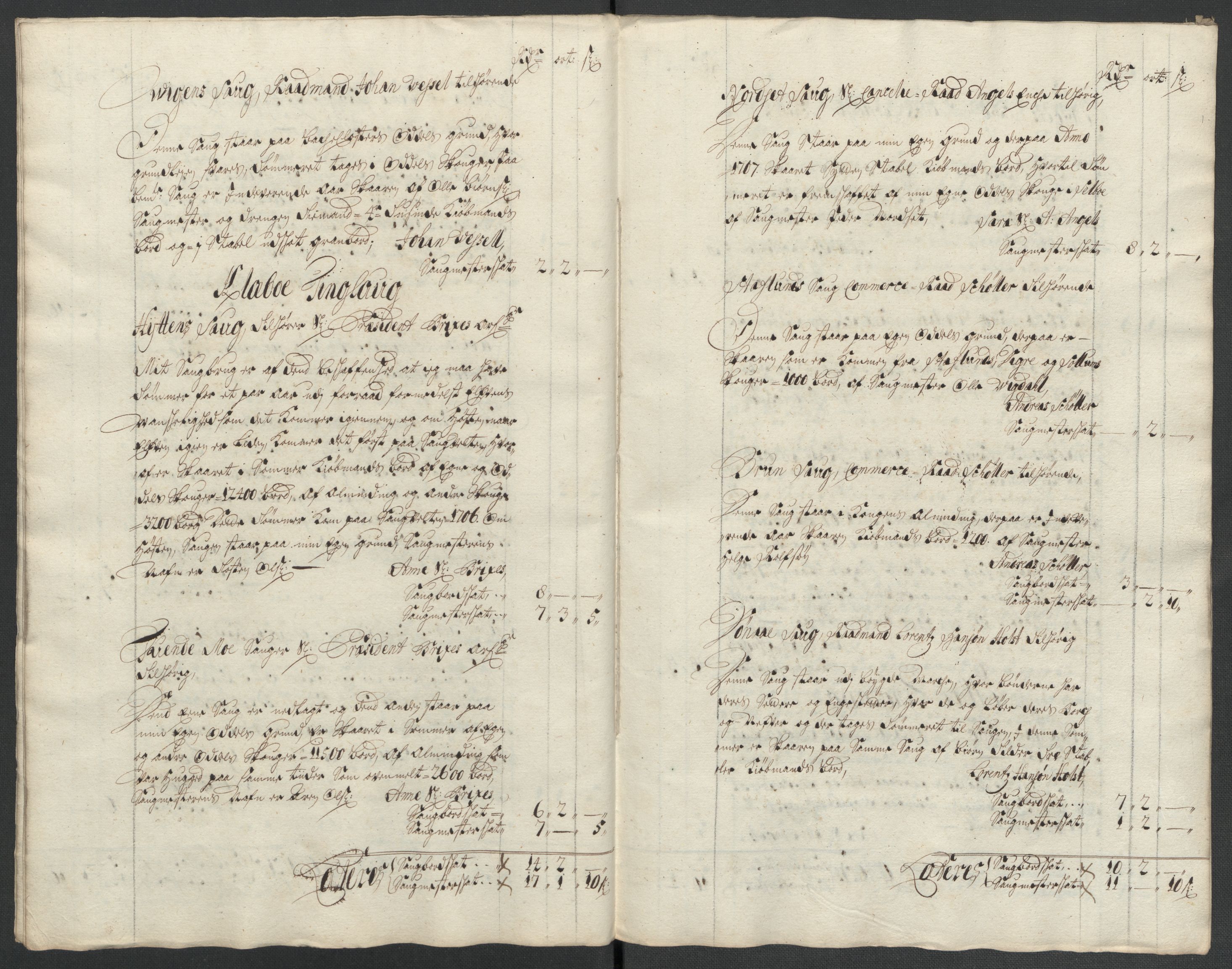 Rentekammeret inntil 1814, Reviderte regnskaper, Fogderegnskap, AV/RA-EA-4092/R61/L4110: Fogderegnskap Strinda og Selbu, 1707-1708, p. 100