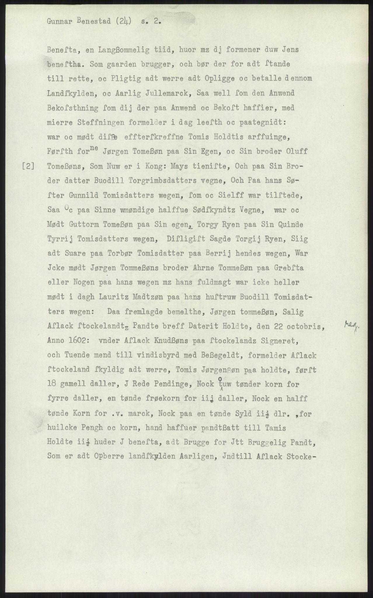 Samlinger til kildeutgivelse, Diplomavskriftsamlingen, AV/RA-EA-4053/H/Ha, p. 650